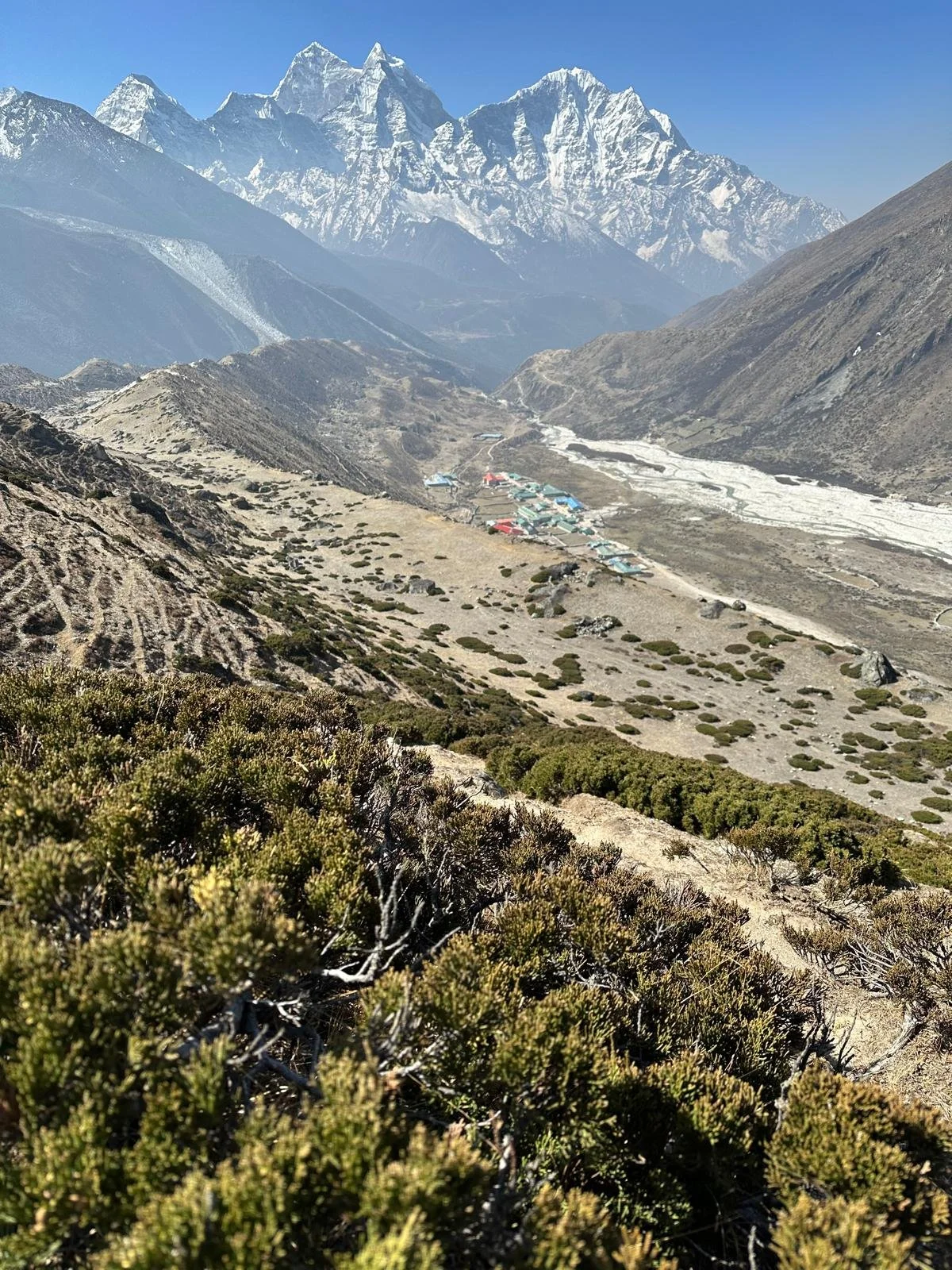 Dingboche to Lobuche