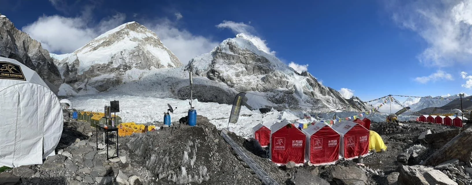 Leaving EBC - Start of Summit