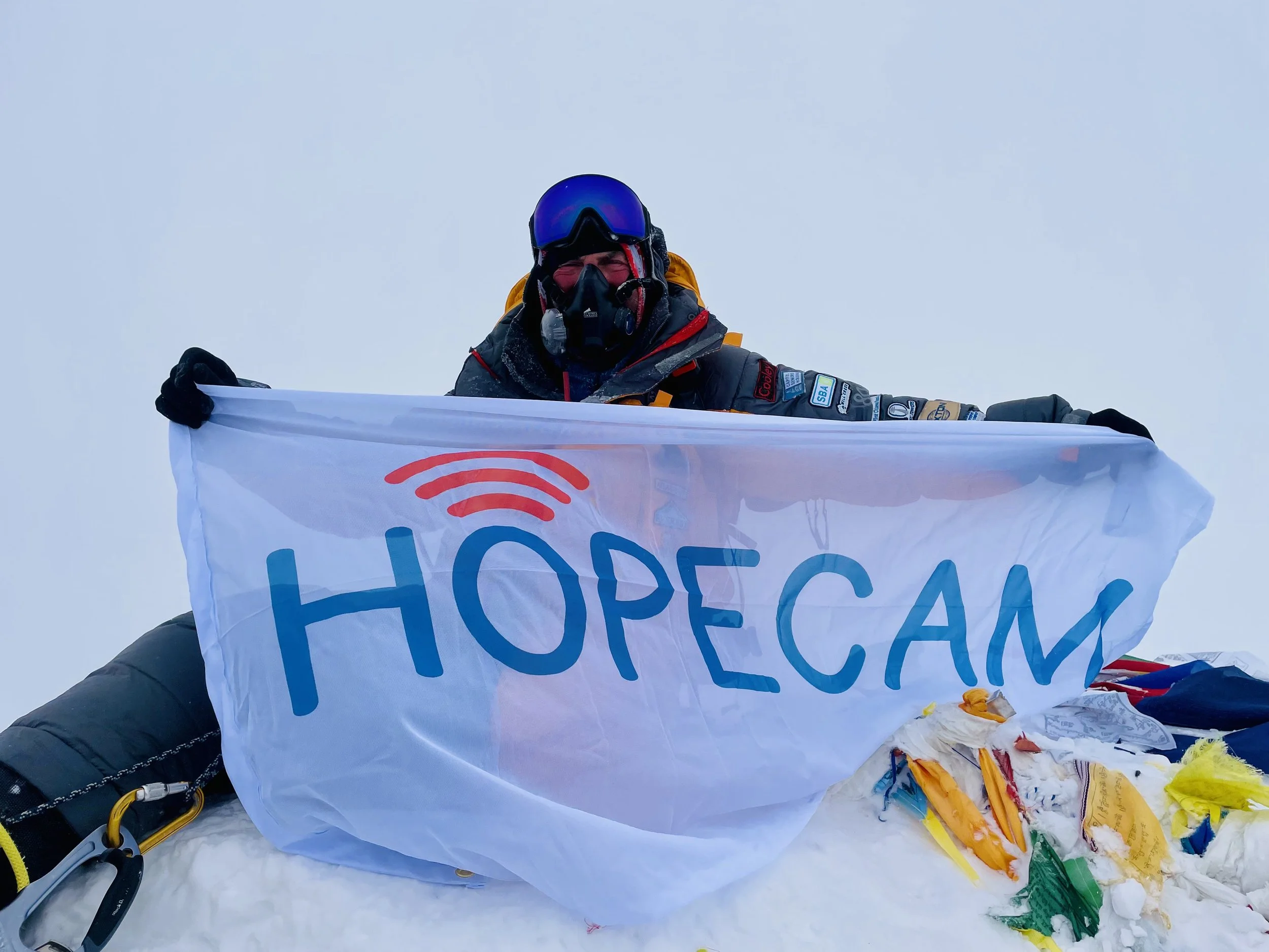  Len Forkas Summits Mt. Everest