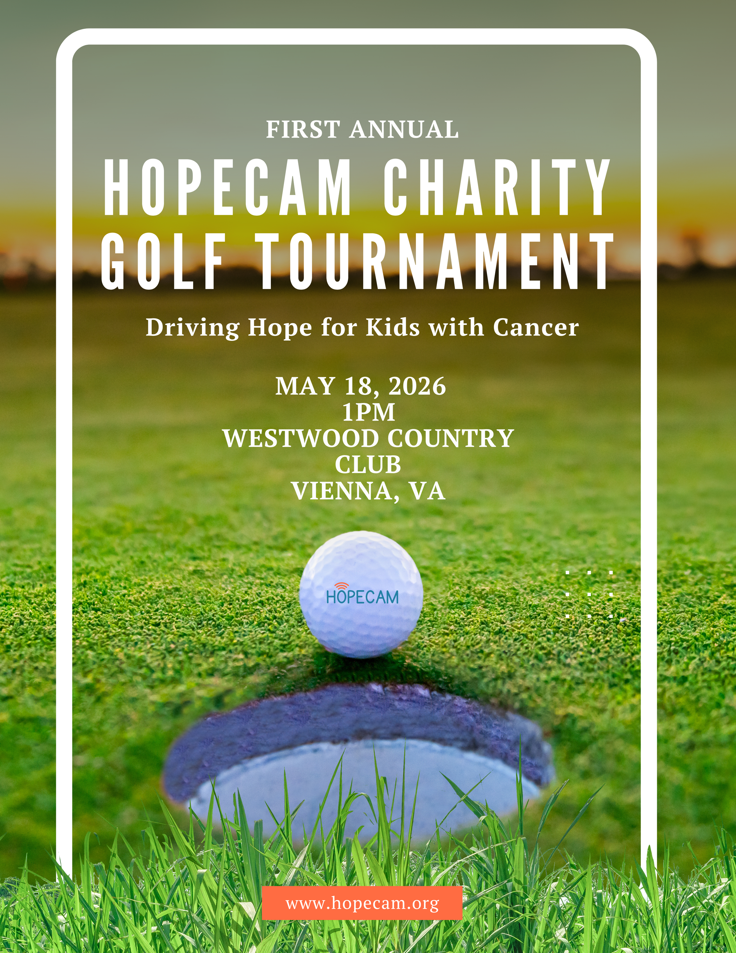 Hopecam Charity Golf Tournament 2026