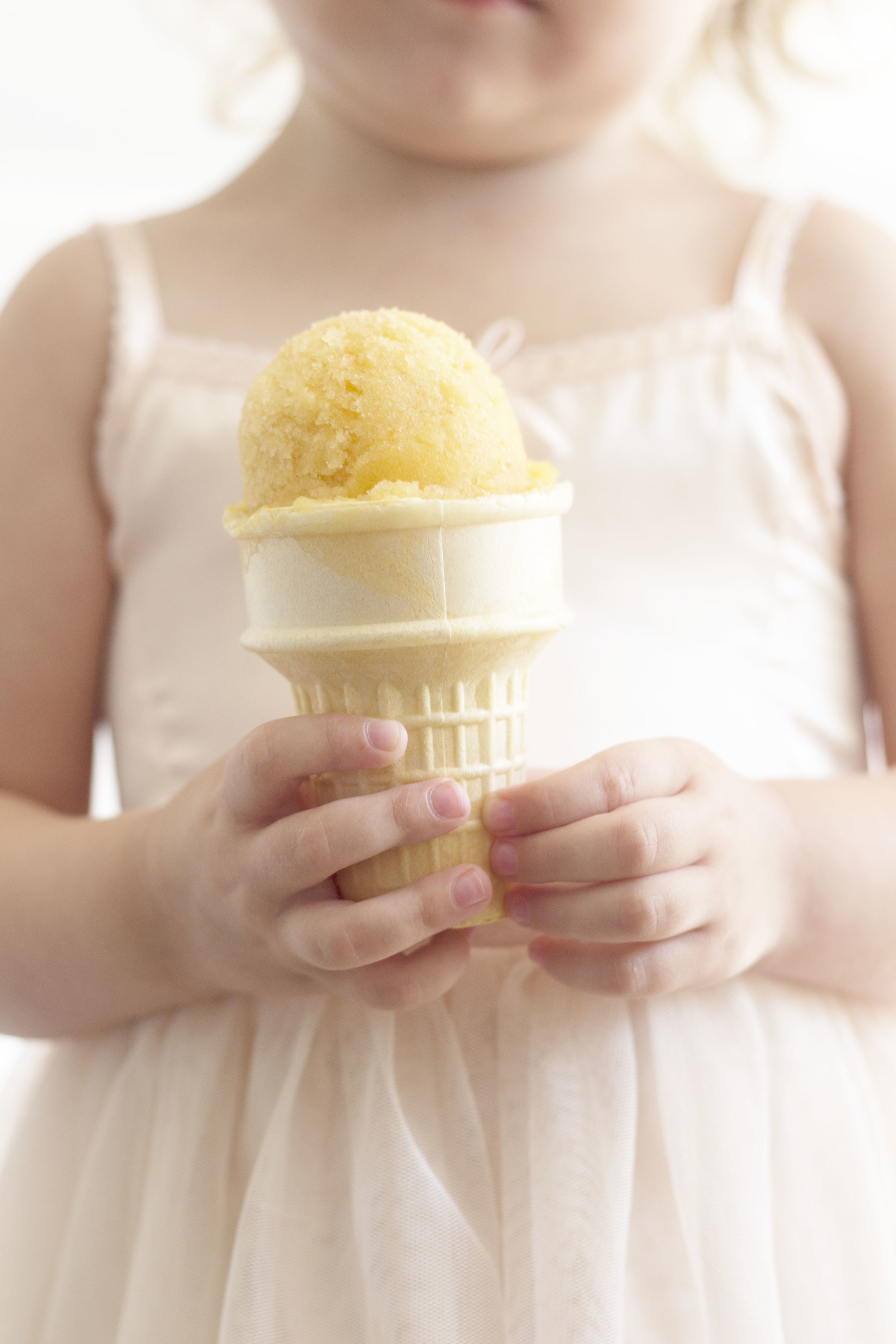 4 Ingredient Peach Sorbet, So Dressed Up