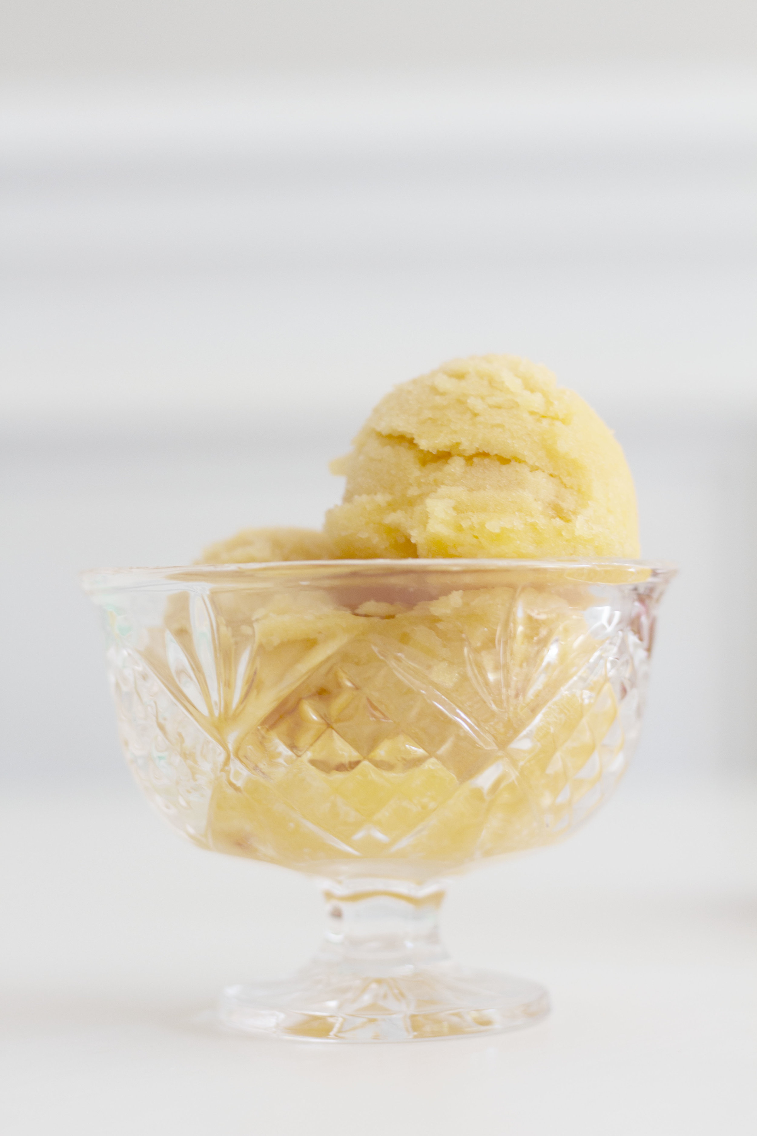 4 Ingredient Peach Sorbet, So Dressed Up