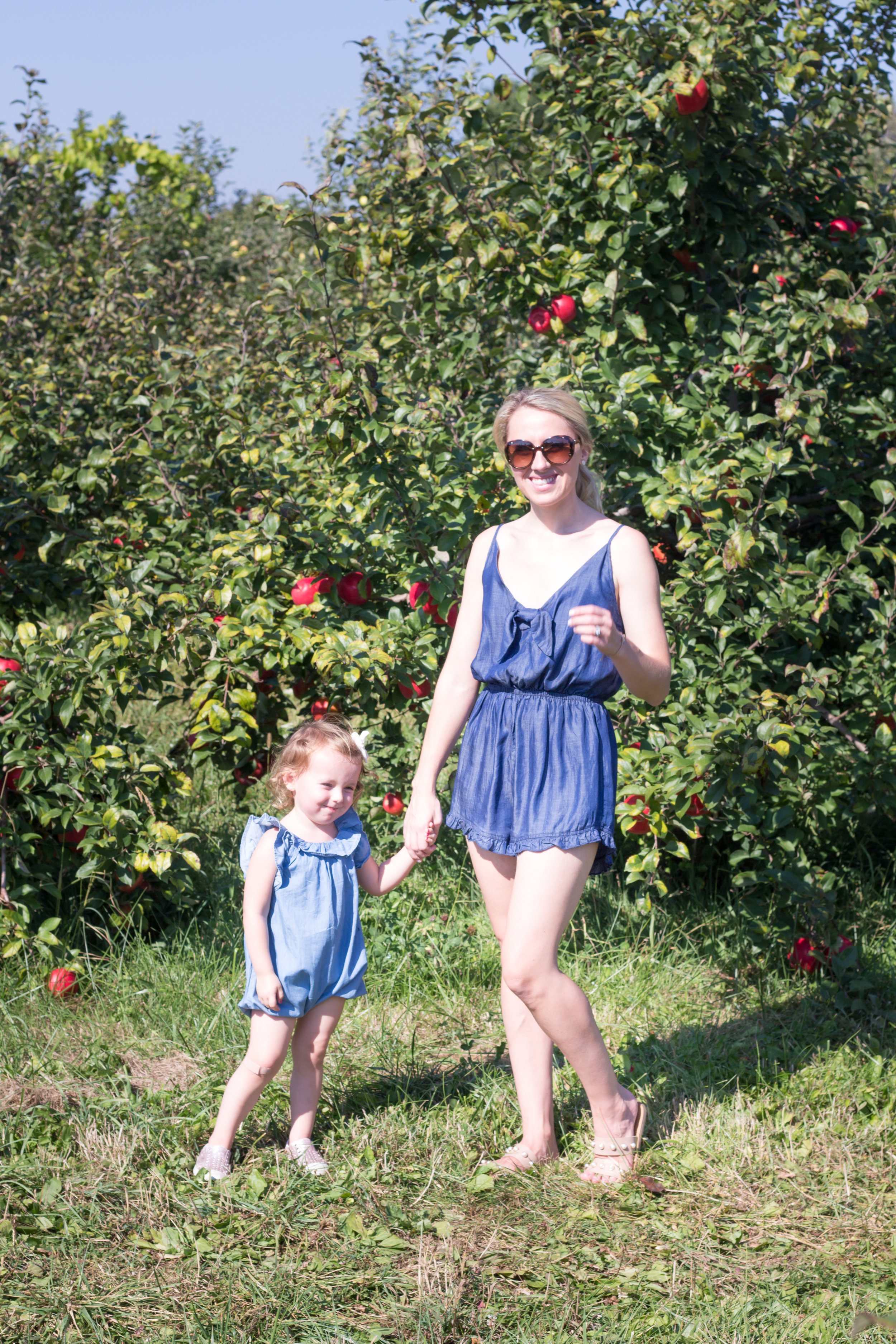 So Dressed Up Apple Picking Wisconsin