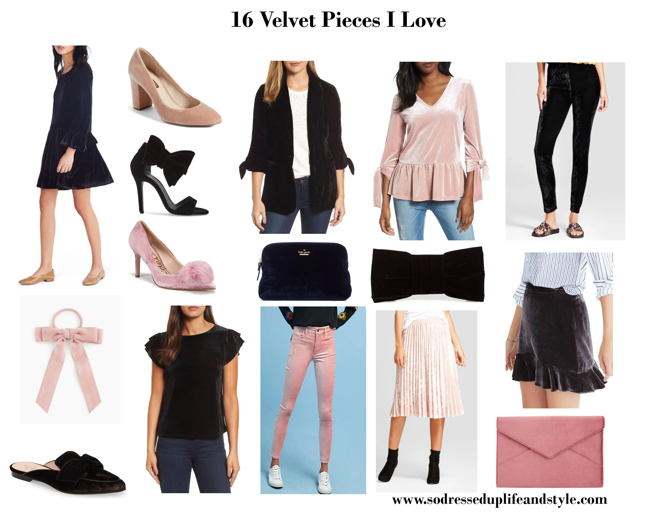16 Velvet Pieces I Love
