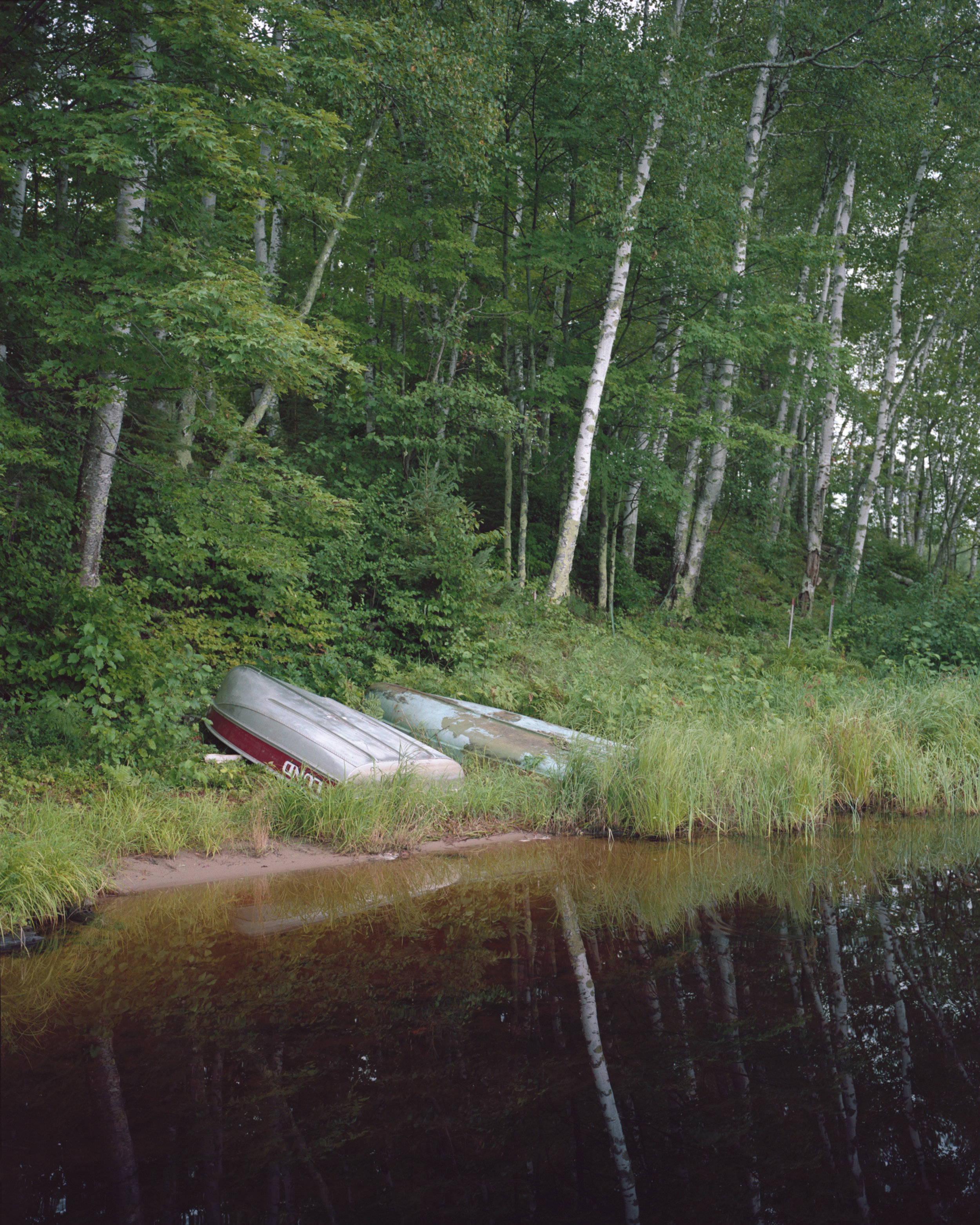 Row boats (the blue one was my grandmother's as a child)