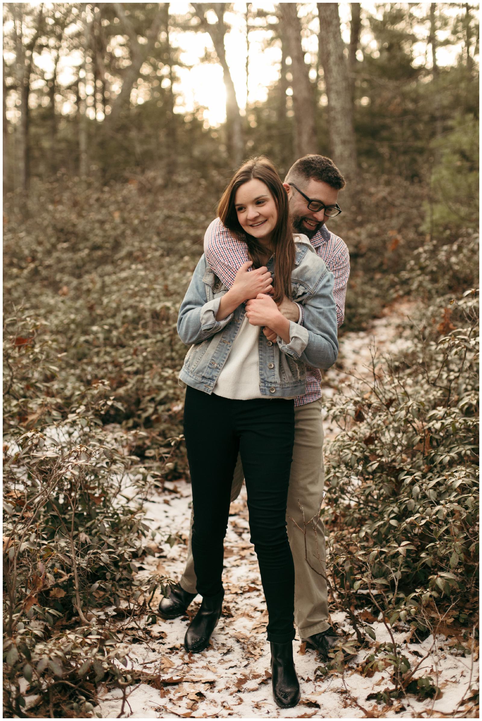 winter engagement Connecticut