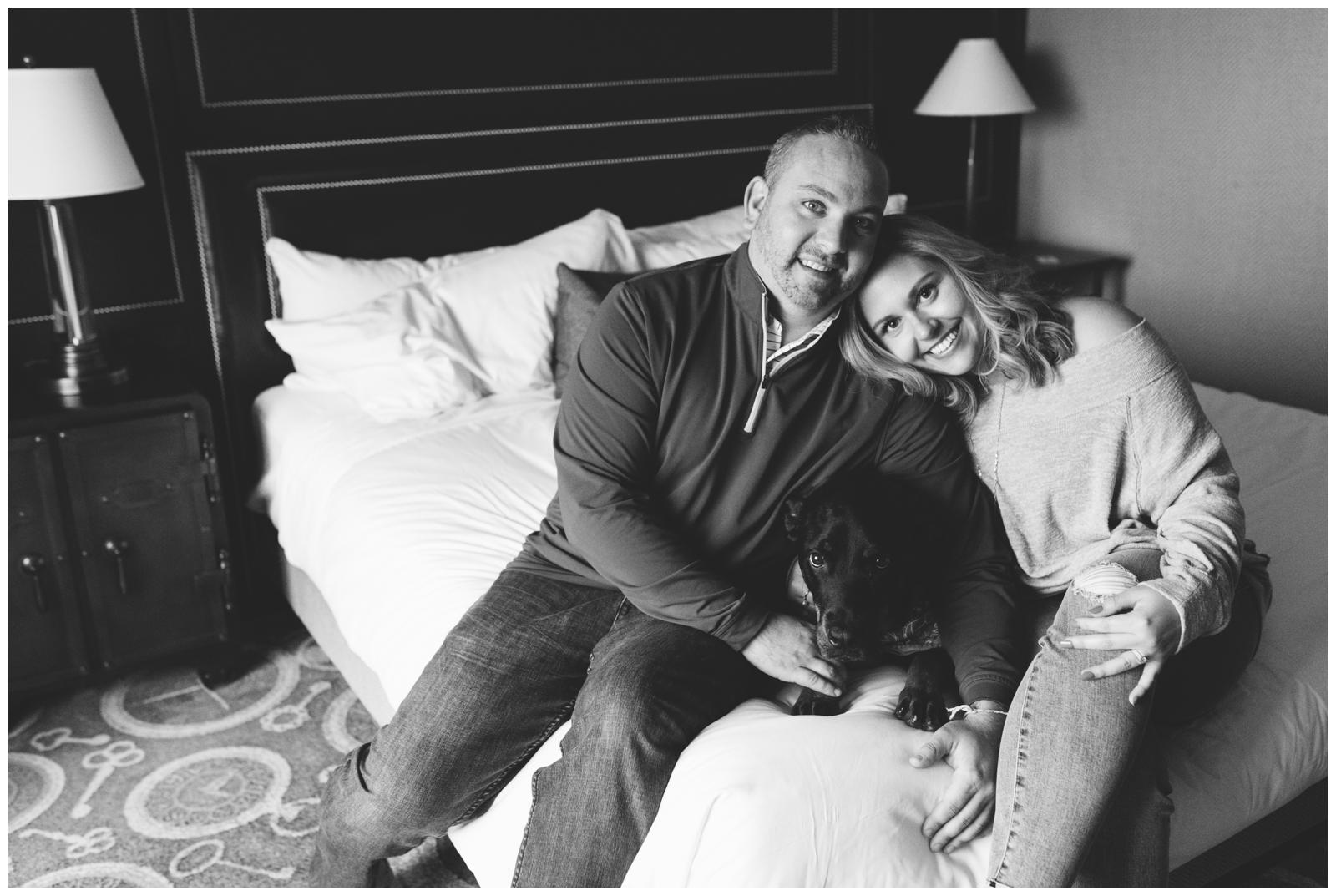 in home engagement session