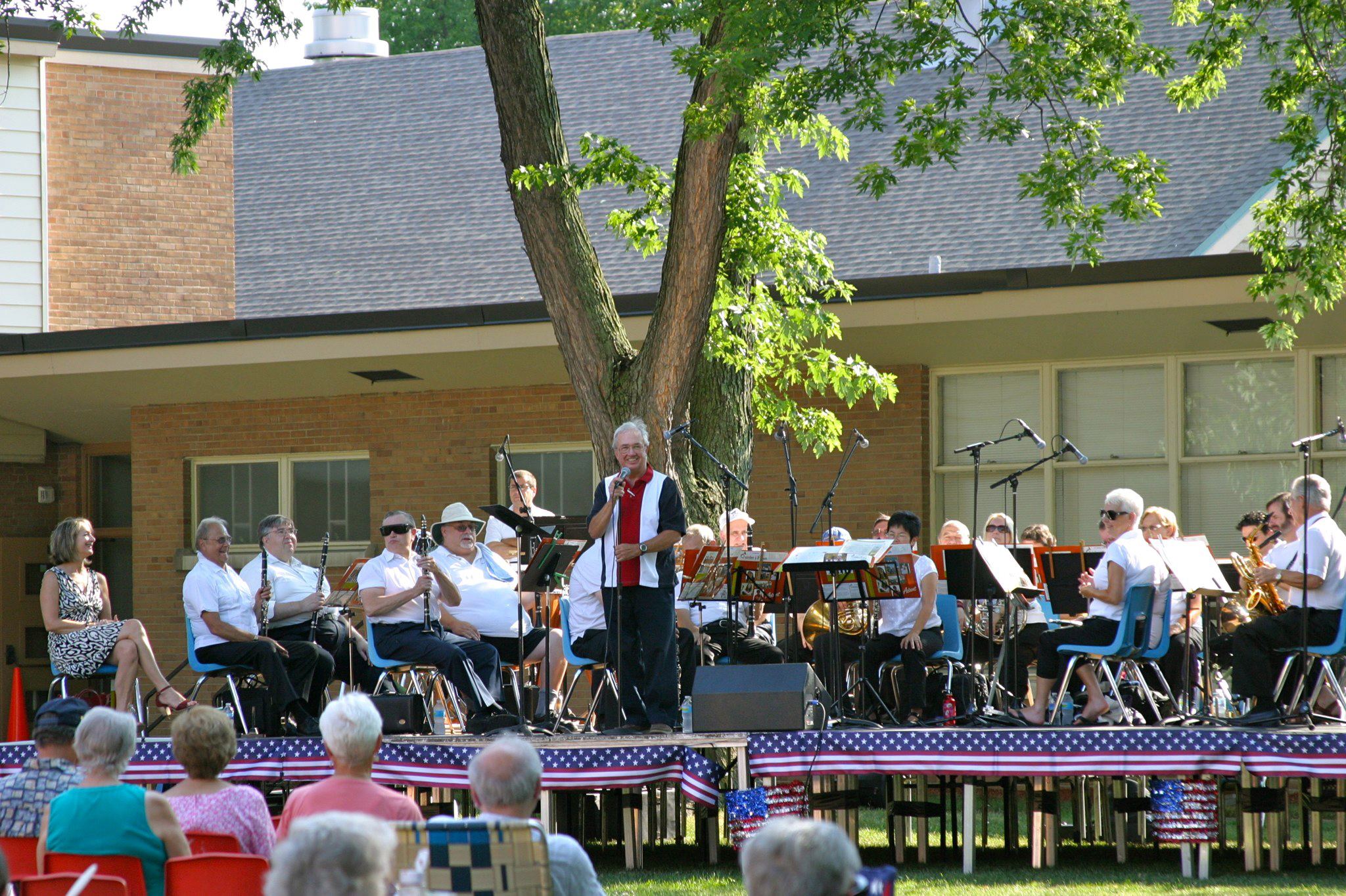 Ed Ward at the St. Cletus Parish July 3rd Celebration