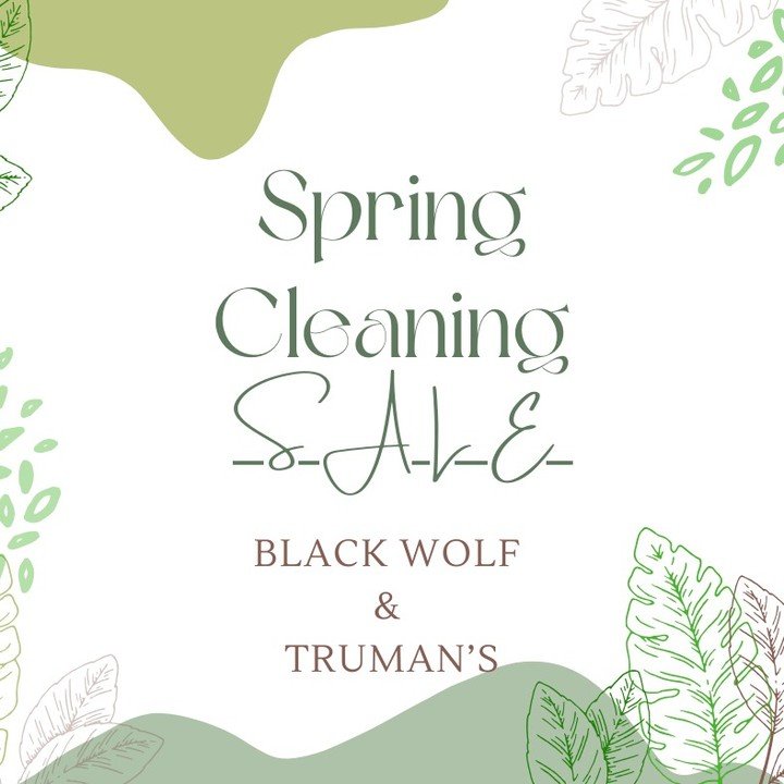 Who doesn't love a good sale?!

All Black Wolf 20% off
All Truman's buy 1 @ 10% off, buy 2 @ 20% off, buy 3 @ 30% off! 

#MensGrooming #MensCut #MensSalon #ChicagoSalon #ChicagoBarber #SouthLoopSalon #SpringSale