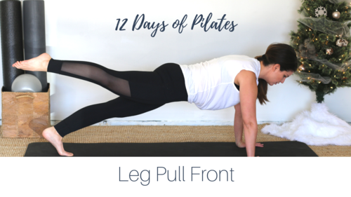 Leg Pull Front - Carrie Pages Pilates