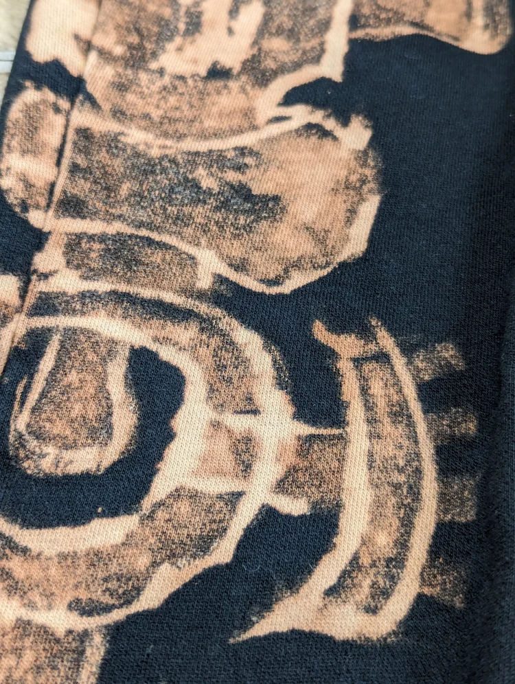 Bleach Painted Sweatpants XL — John Vincent Salvino