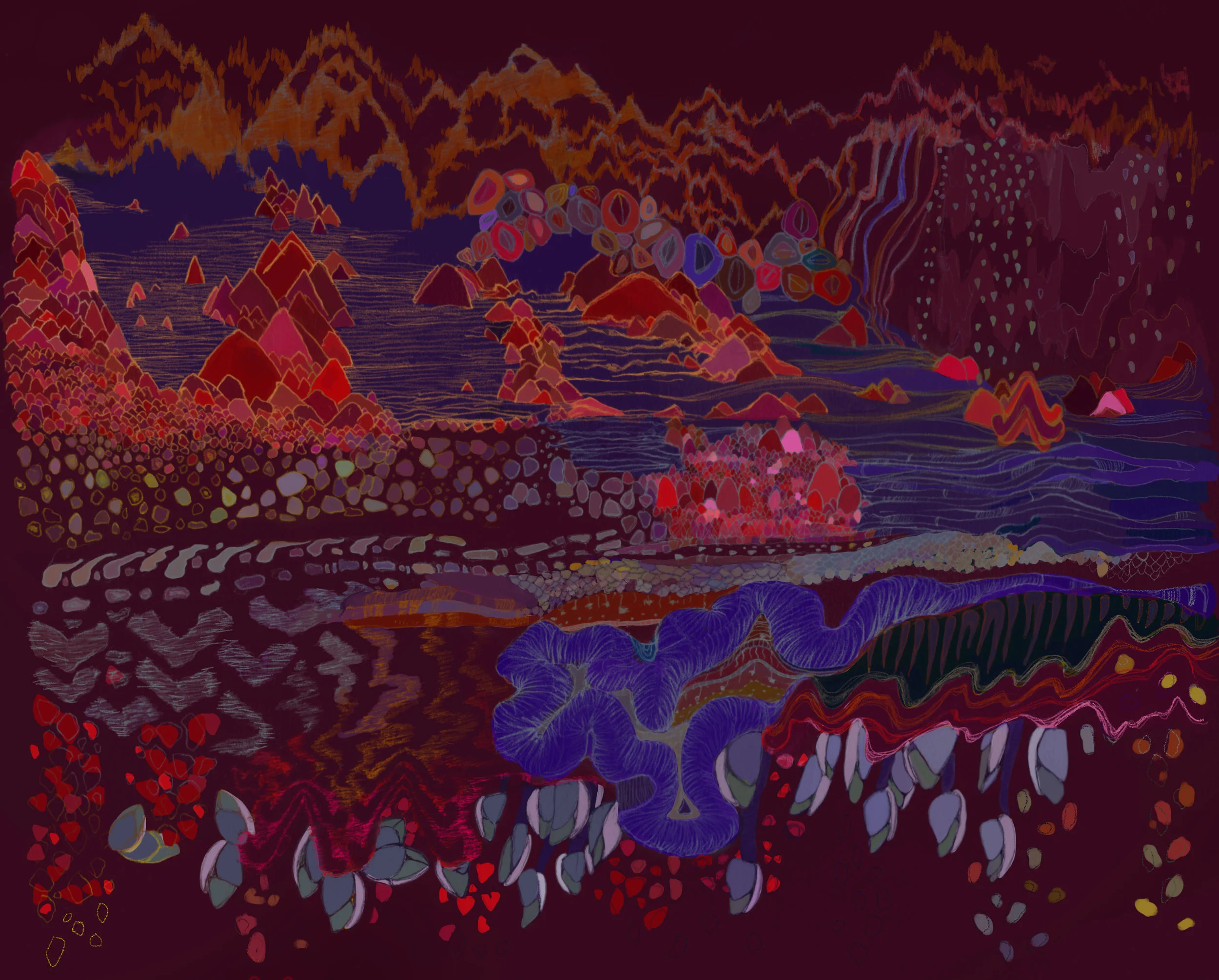 Shell Rug Colorway