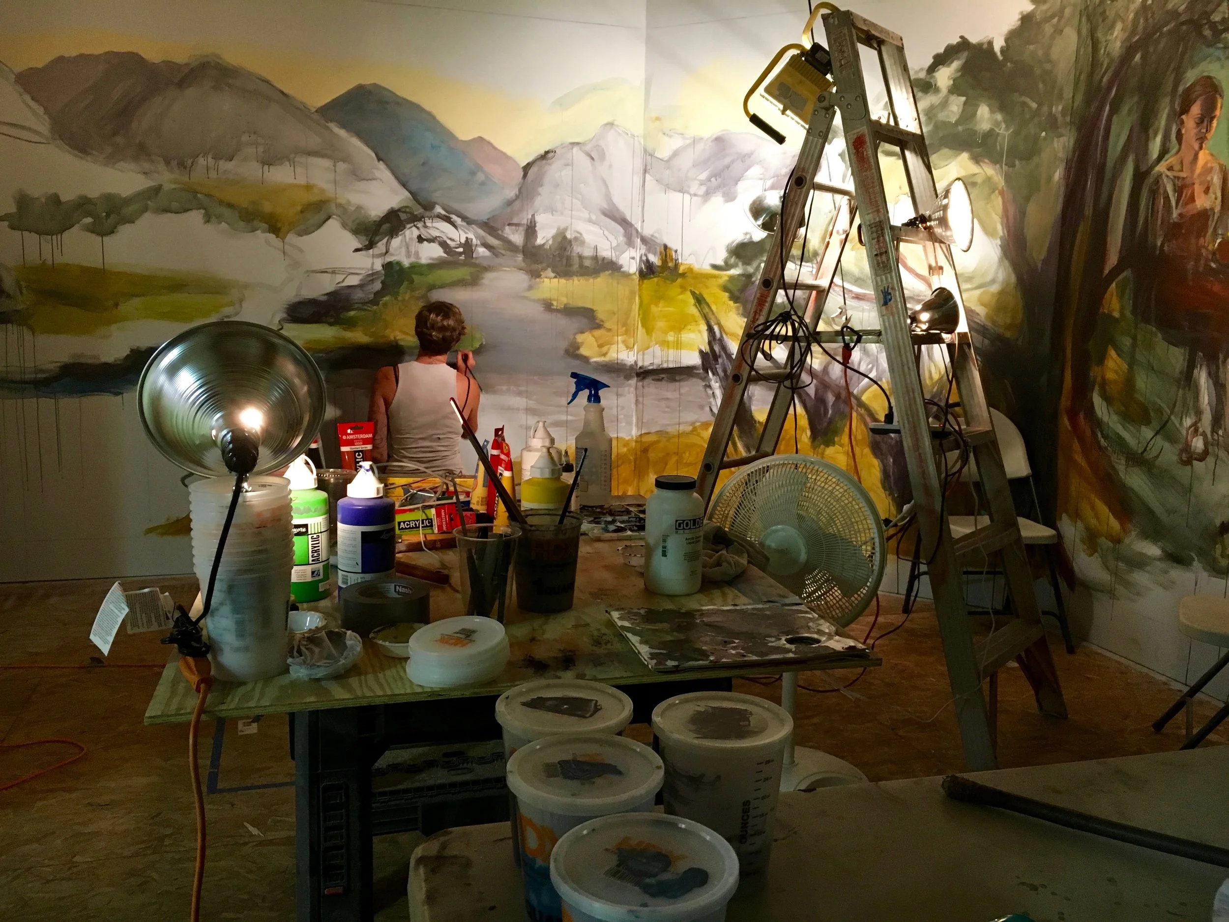 In-Progress Mural