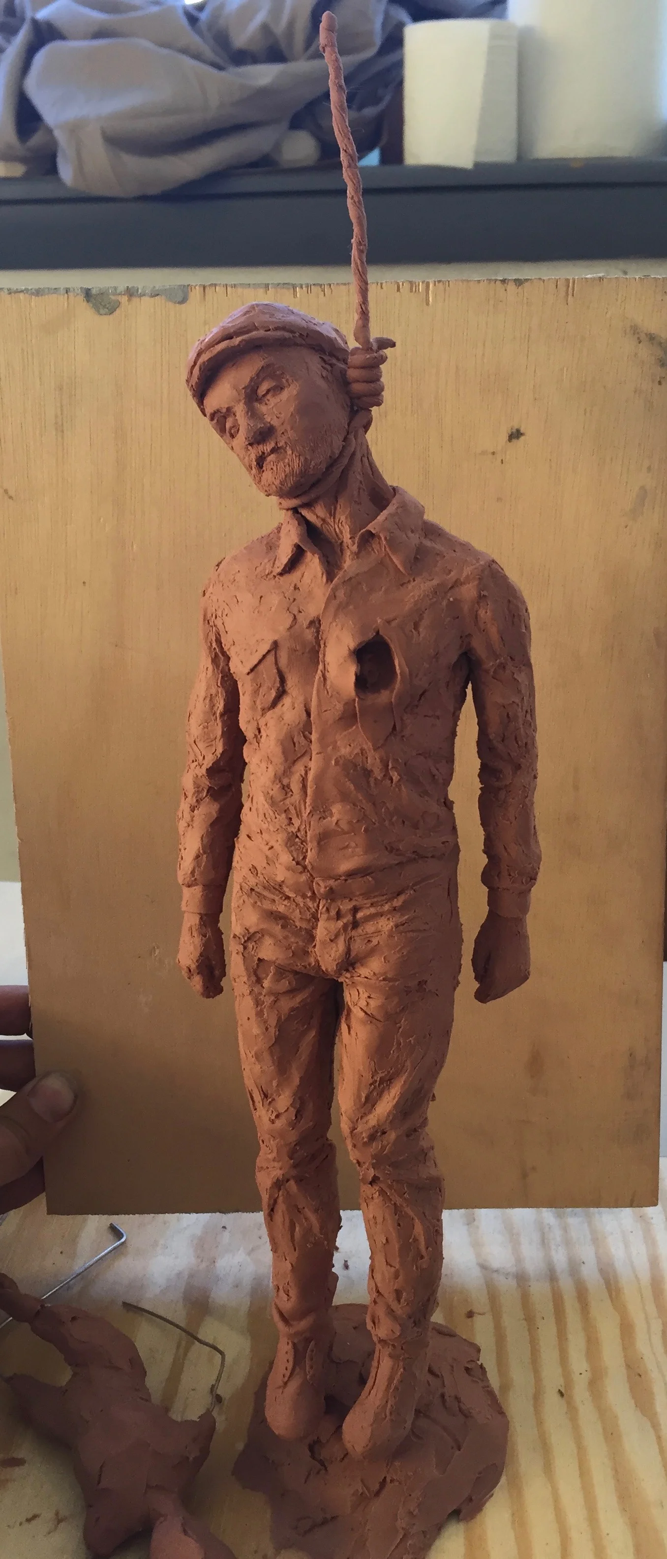 Hanged Man Sculpture