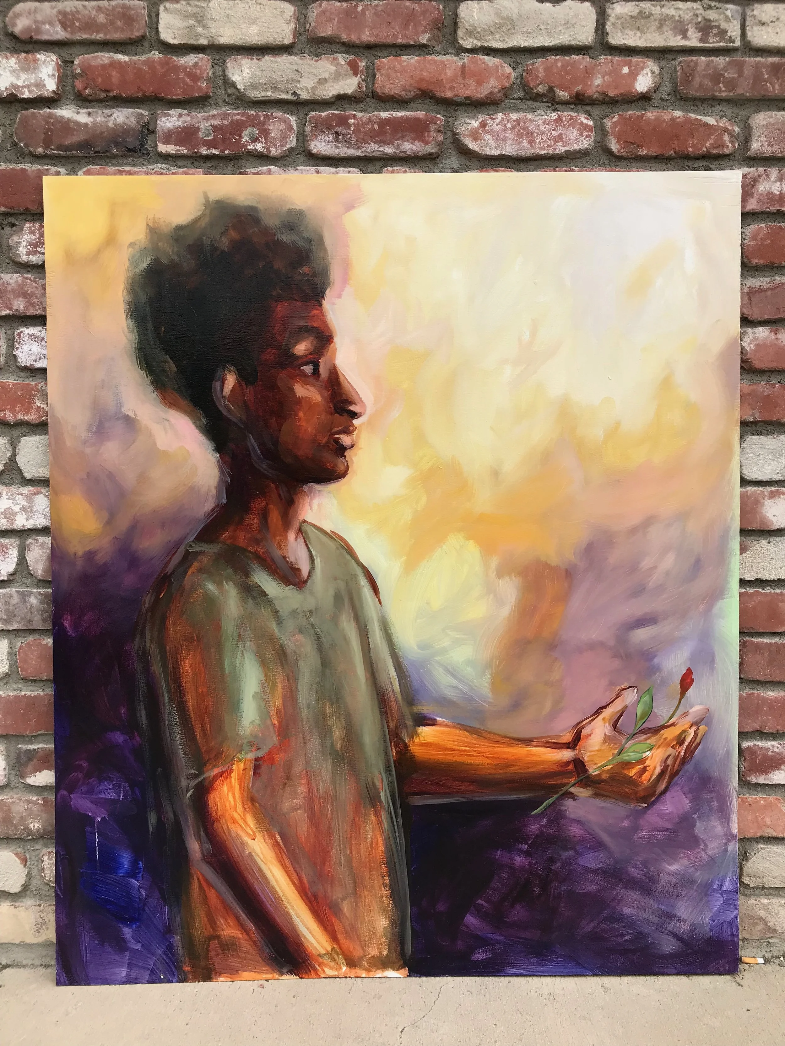 Luke's Self Portrait, 3