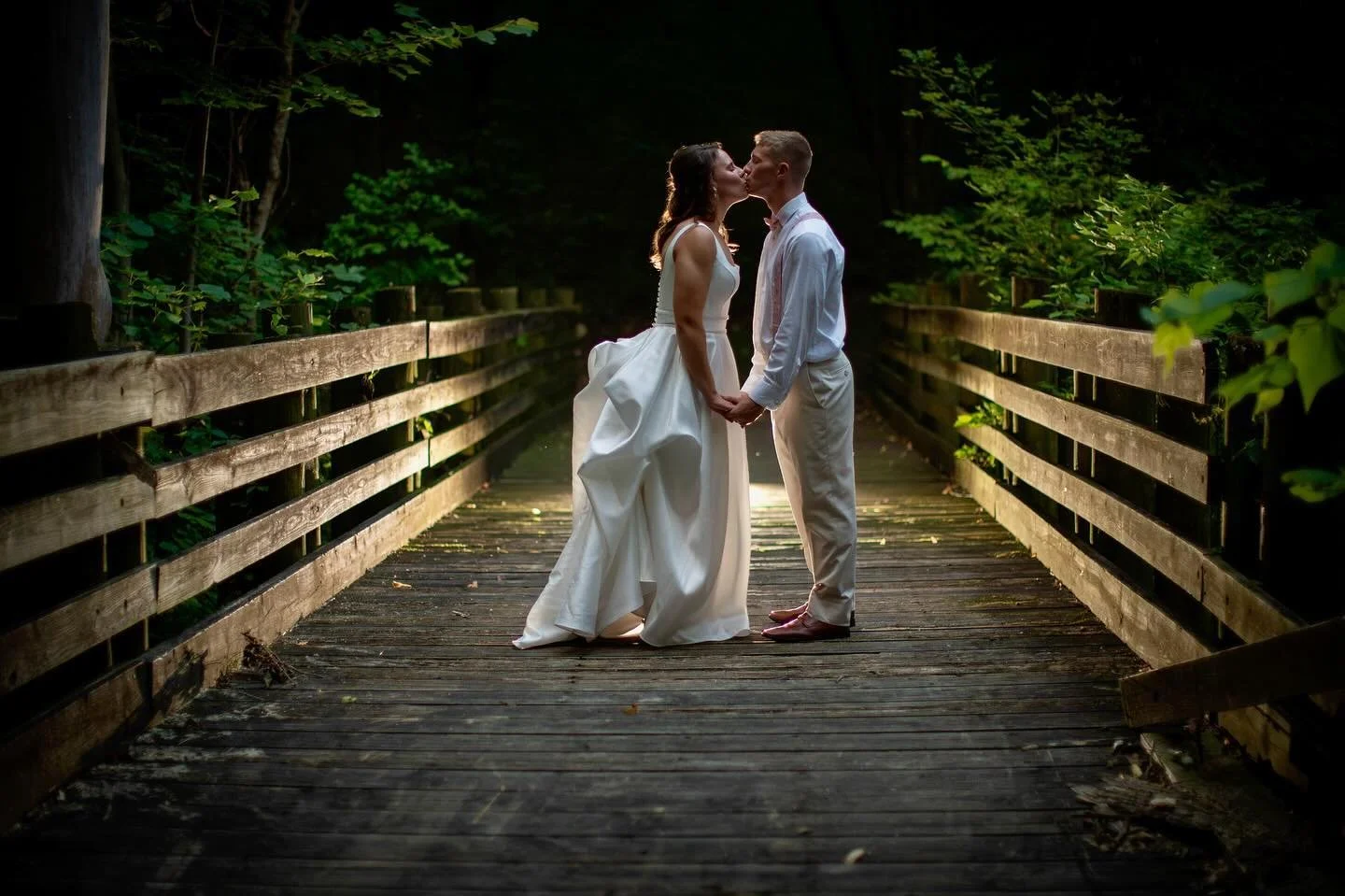 Congrats to Andrew &amp; Katie @eagleridgeresort in Galena, tons of fun last night!