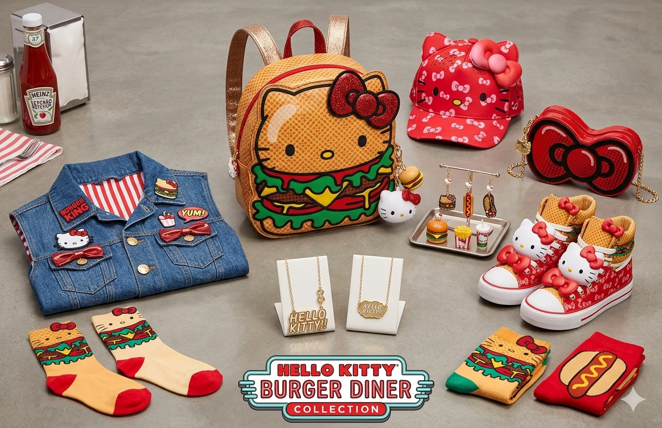 Burger Diner Kitty Collection