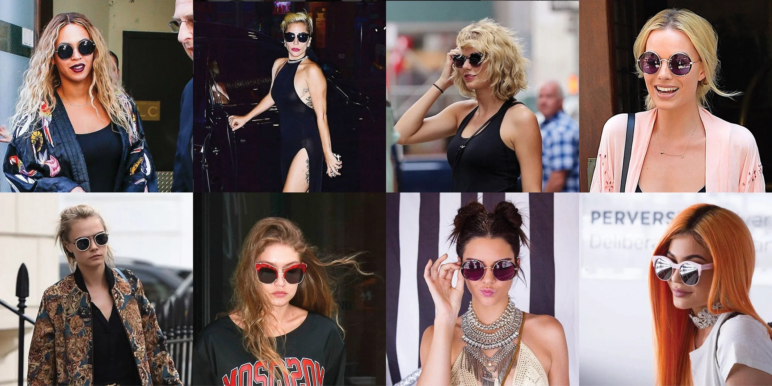 #spotted celebs with PERVERSESunglasses