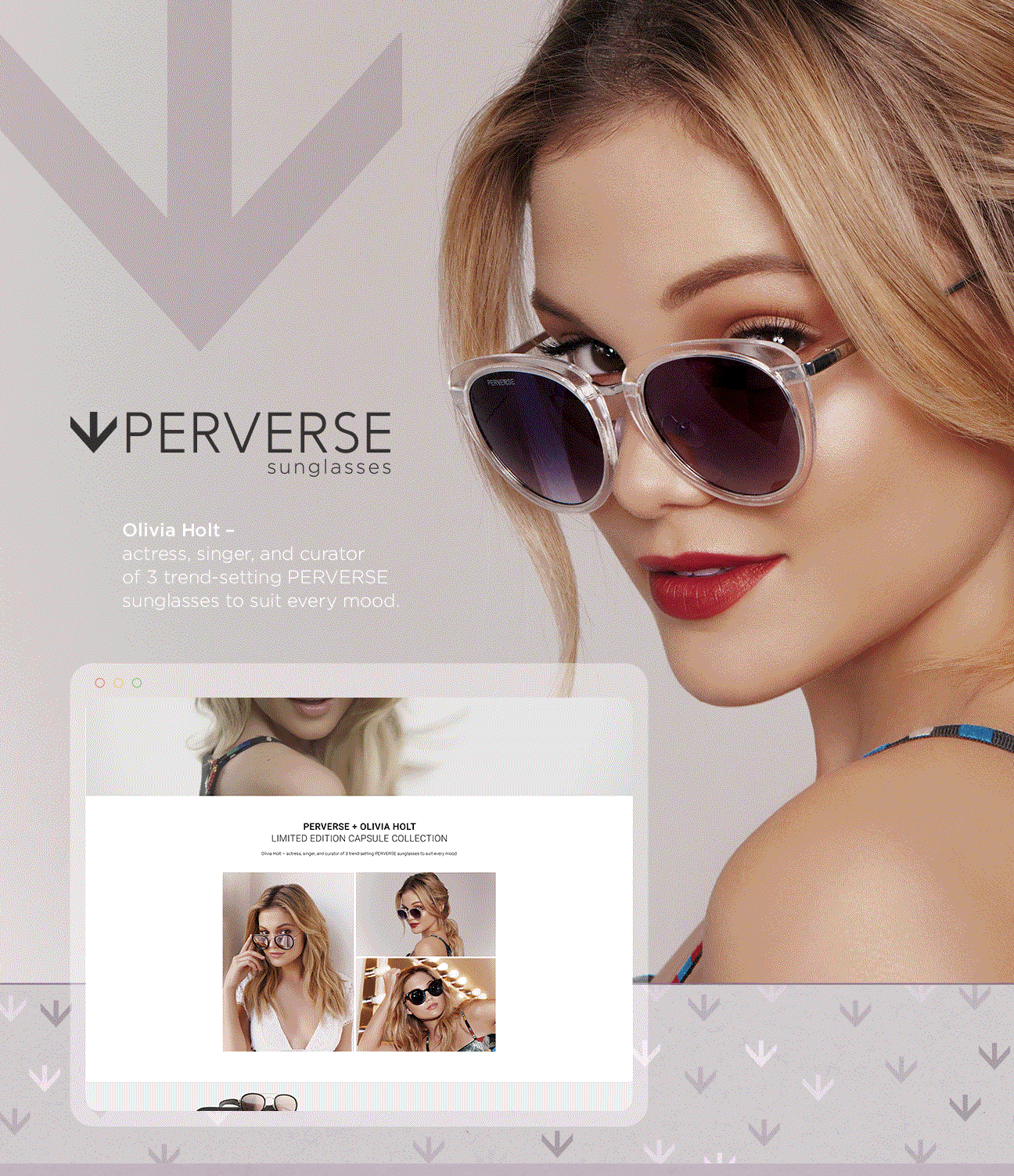 PERVERSE + OLIVIA HOLT LIMITED EDITION CAPSULE COLLECTION