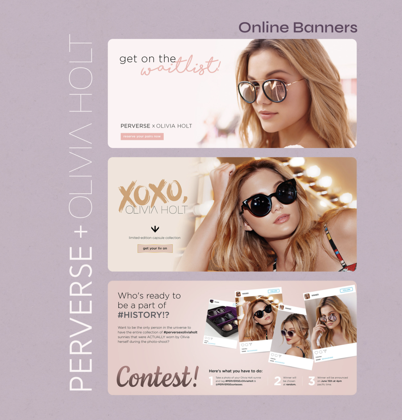 PERVERSE + OLIVIA HOLT LIMITED EDITION CAPSULE COLLECTION