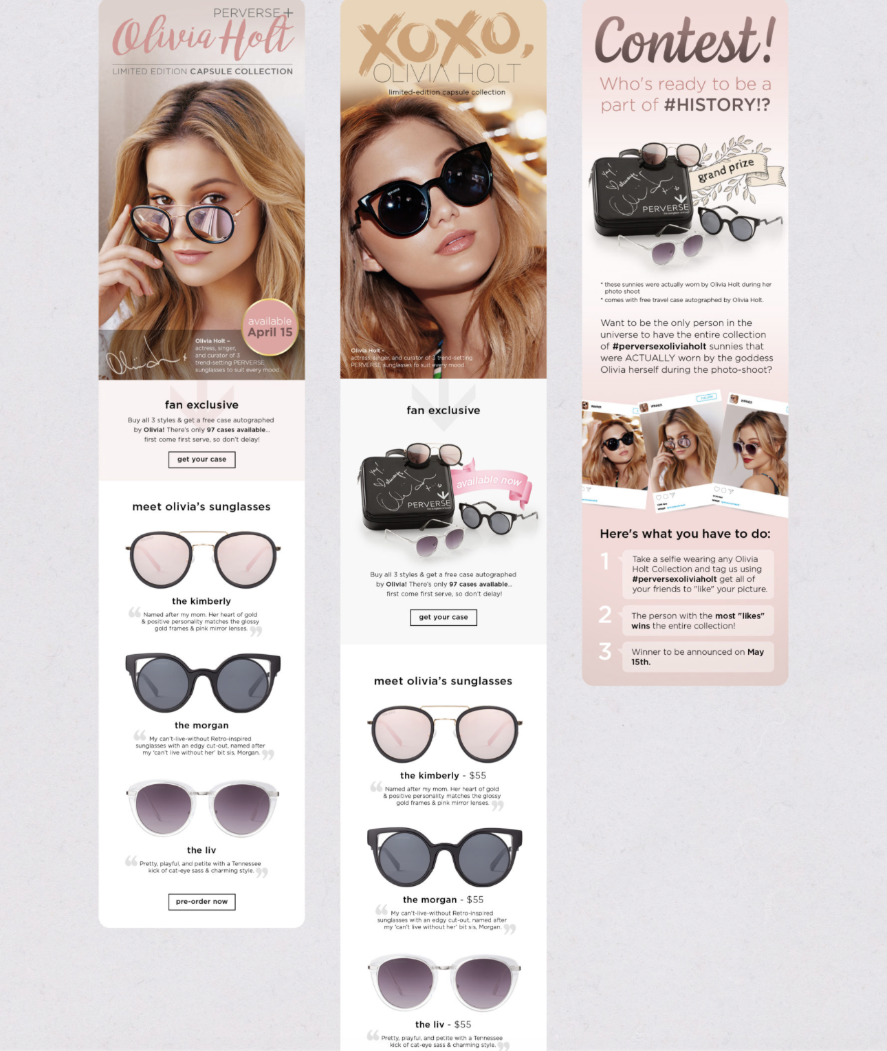 PERVERSE + OLIVIA HOLT LIMITED EDITION CAPSULE COLLECTION