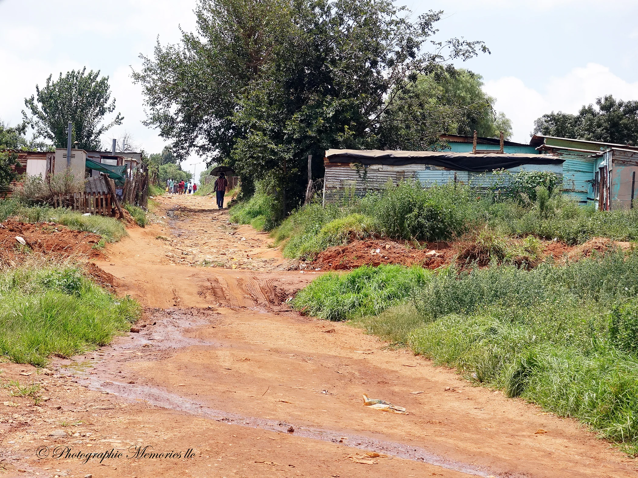 One of poorest areas in Johannesburg, South Africa