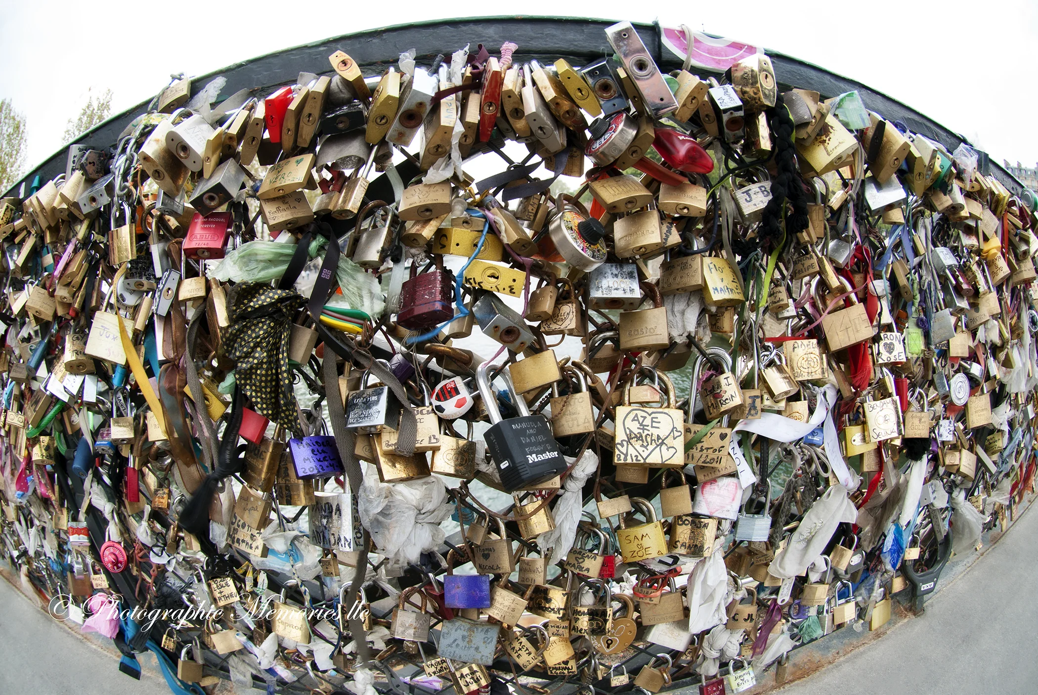 Locks of Love Paris, France