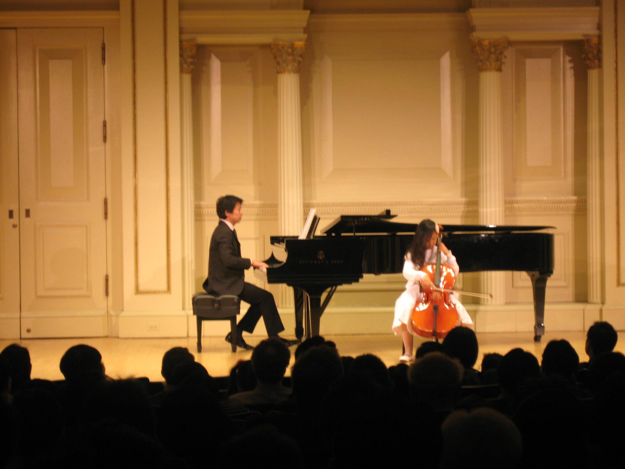 Sophia at Carnegie Hall