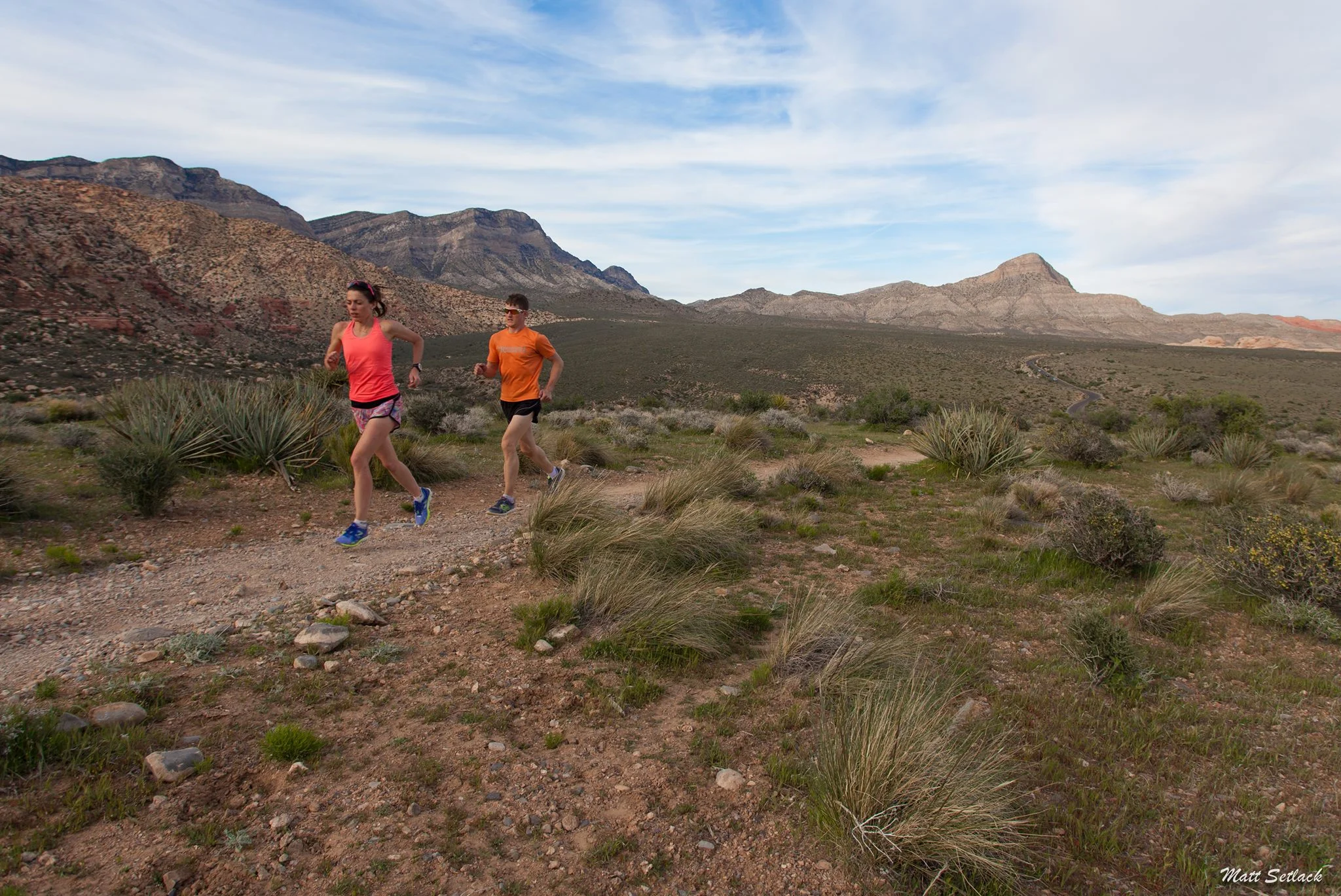 Matt and Emily Running at Red Rock.jpg