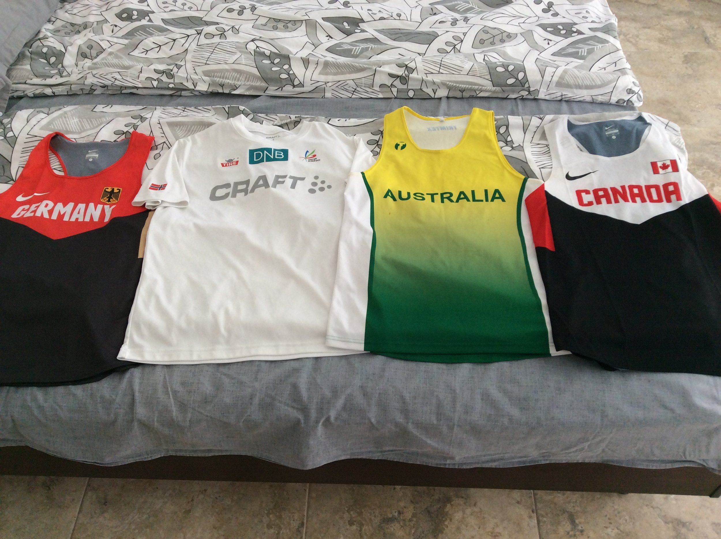 National Team Singlets