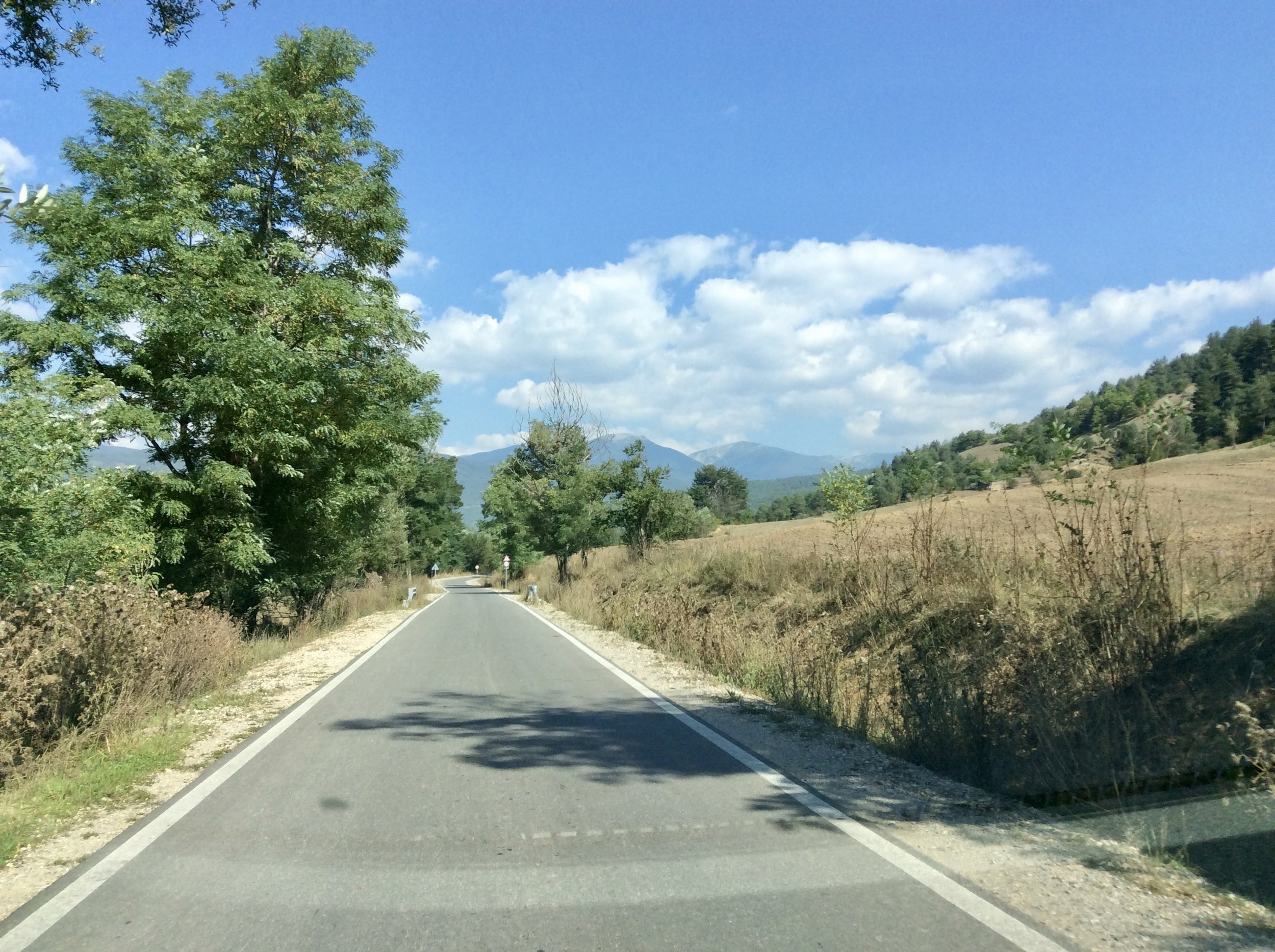 Driving from Belitsa to the Bear Sanctuary