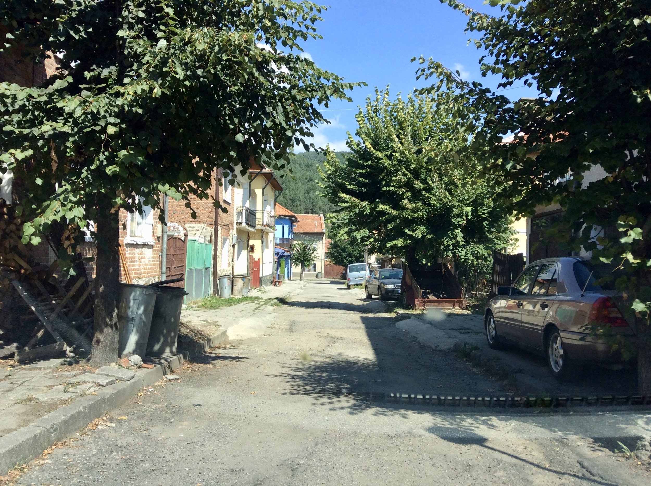 Driving Through Belitsa, Bulgaria