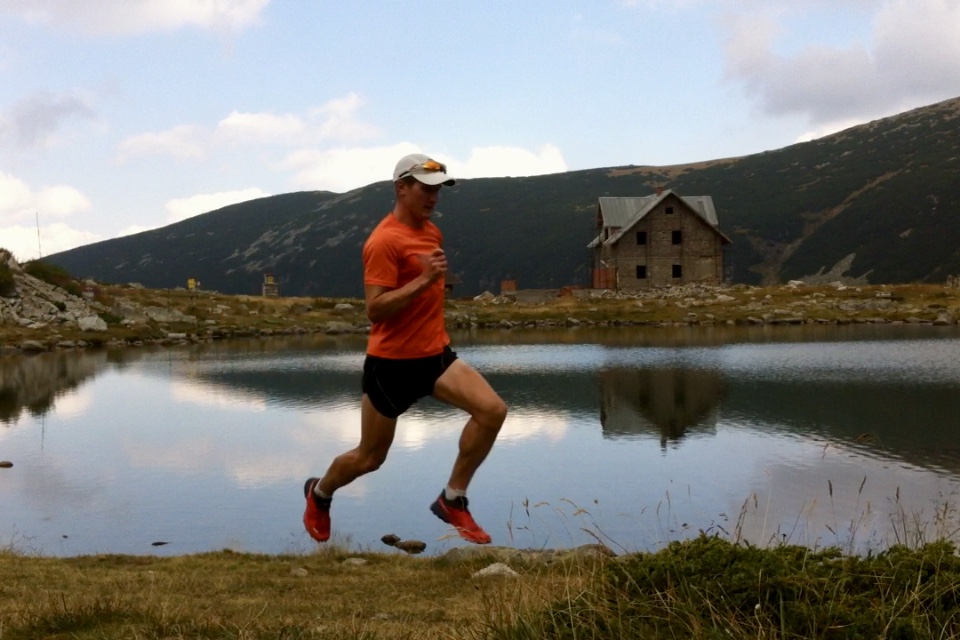 Running up Musala