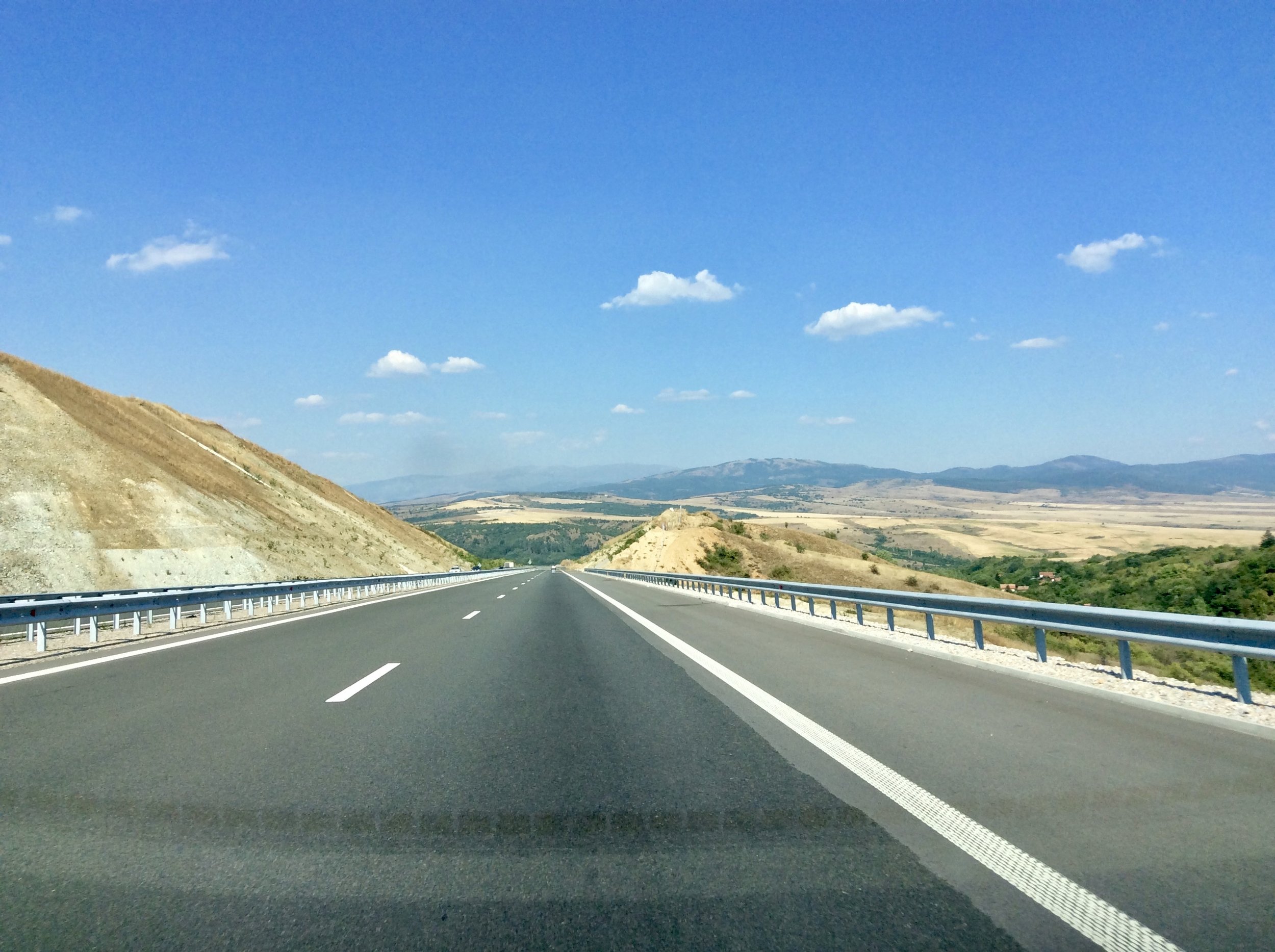 Super smooth Bulgarian Highway