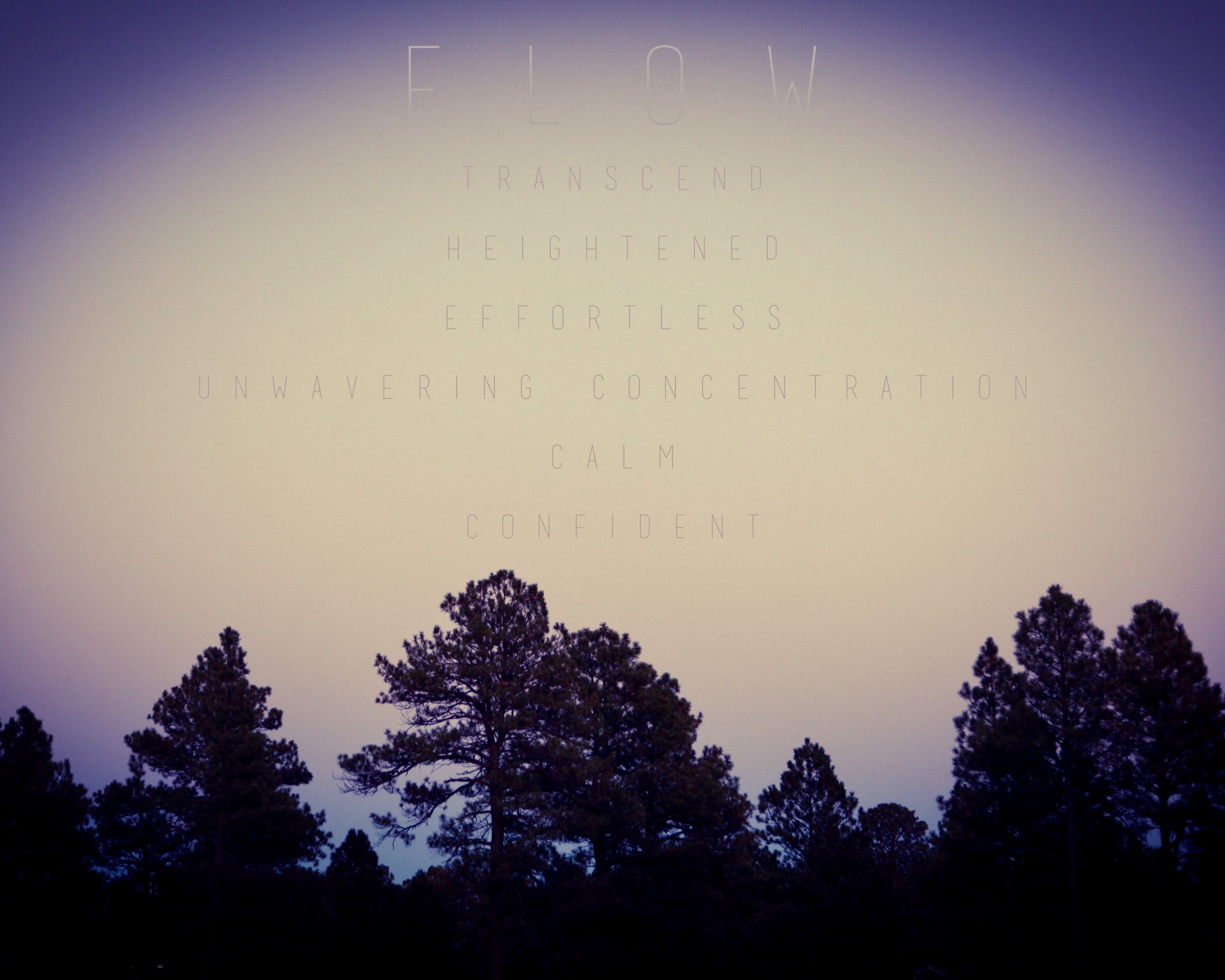 Finding Your Flow