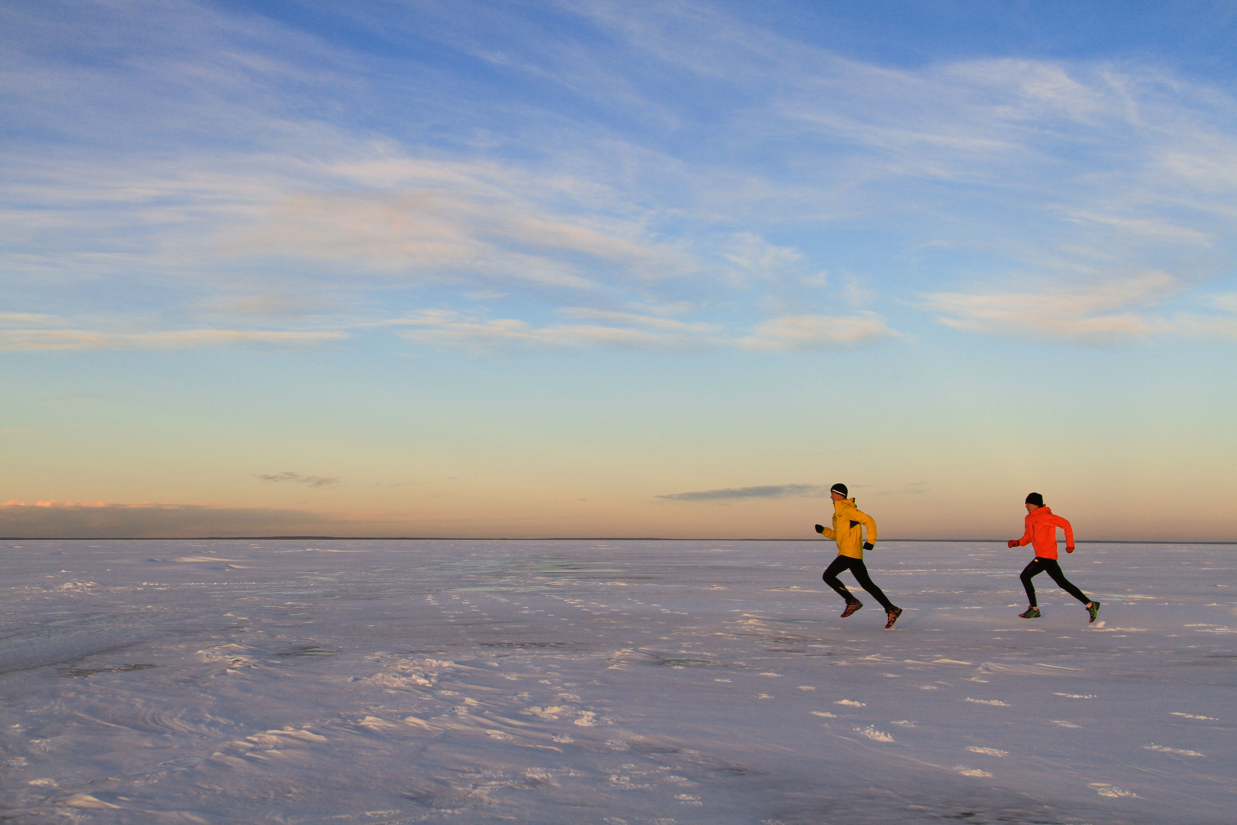 Matt and Em Running Across CL 14 Jan 2017-2.JPG