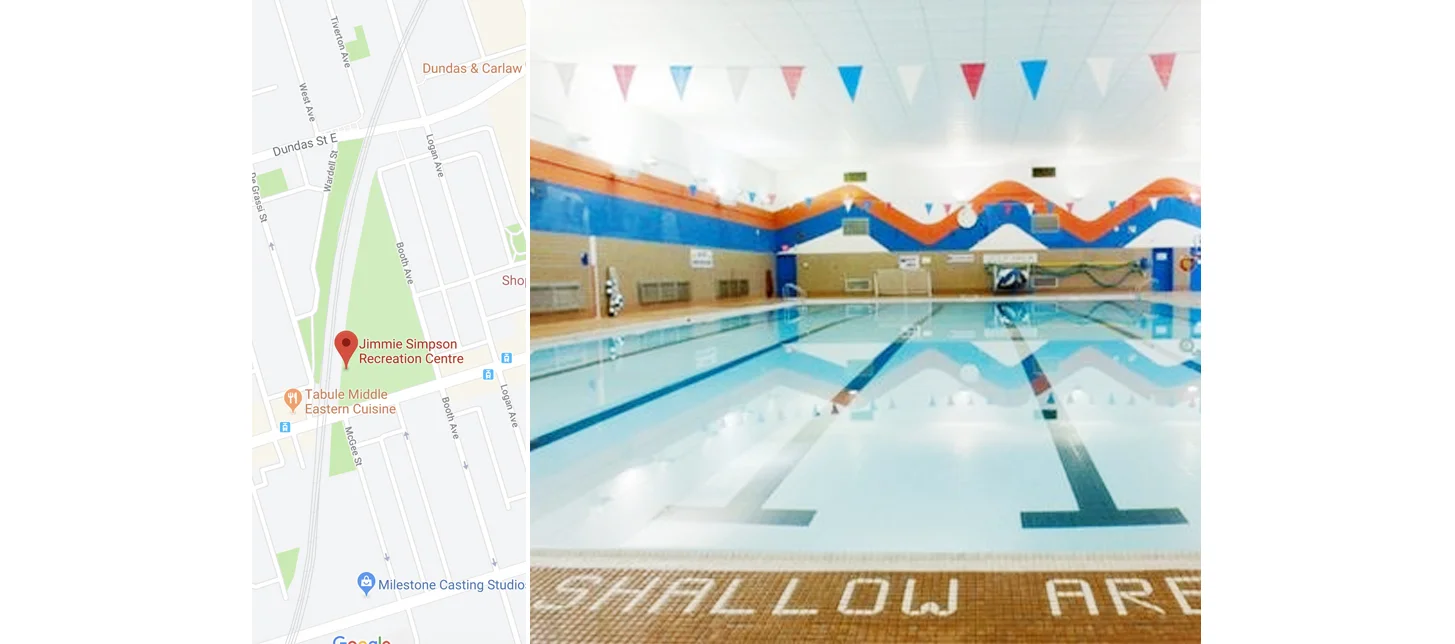 Leslieville fitness jimmie simpson recreation centre pool.jpg