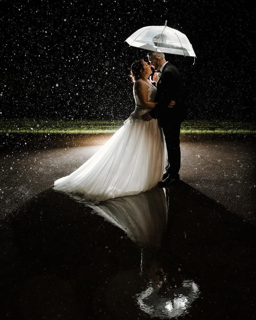 Don't fear if it rains on your wedding day. We can use it to capture some magic, like at Jess &amp; Anthony's elopement yesterday. A huge congratulations guys!!! xo
.
@ourwildloveelopements @littlecarphotography @celebrantkatebrowne @mollydookerwine 