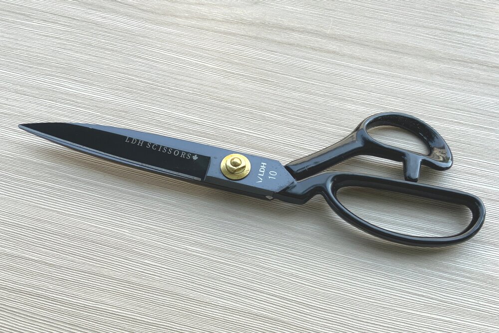 LDH Classic Stainless Steel Fabric Shears 9.5in — Weft Fabric & Needlework  Shop