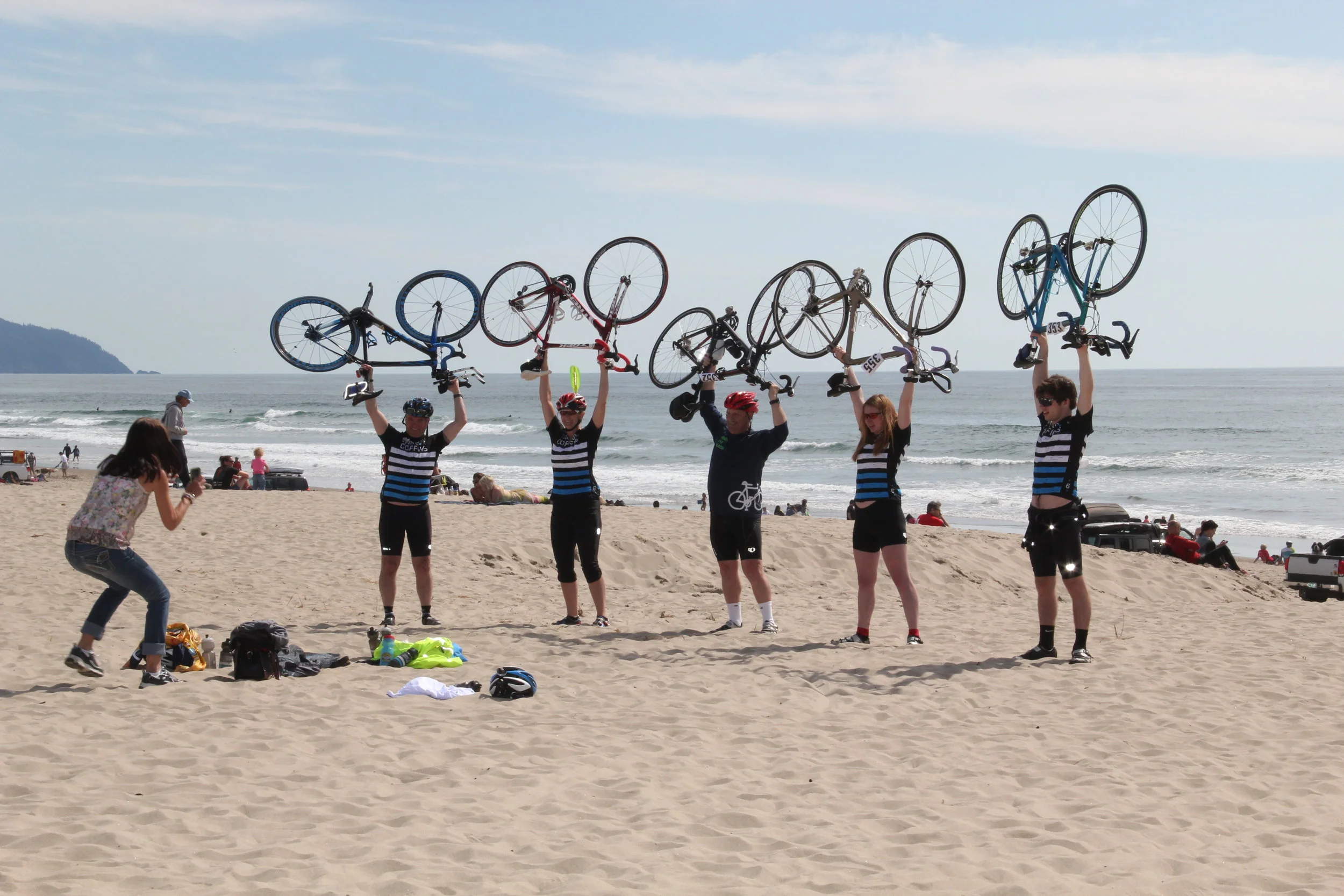 They Reached the Beach!