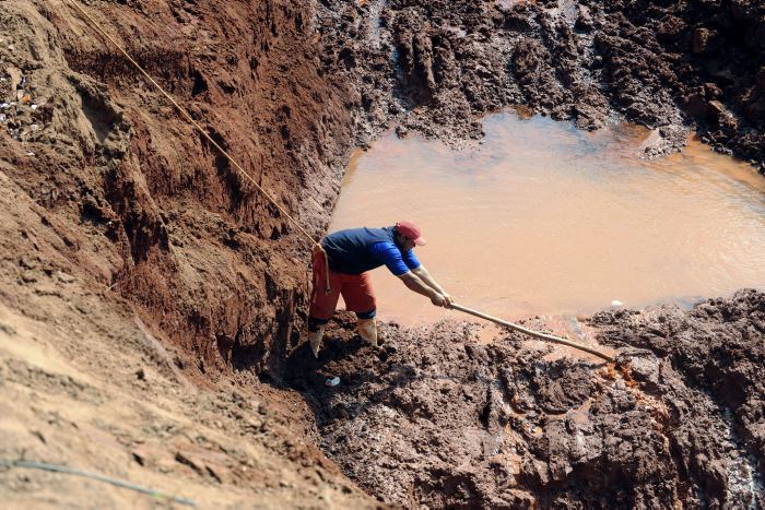 Paraguayan treasure hunters damage to the environment in search of the hidden gold. 
