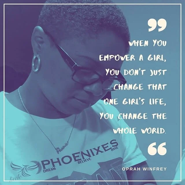 One girl can influence many. One change can start a revolution. 
Dream. Believe.  Rise .
.
#womenshistorymonth #womenempowerment #womenwhoinspire #littlephoenixesrise