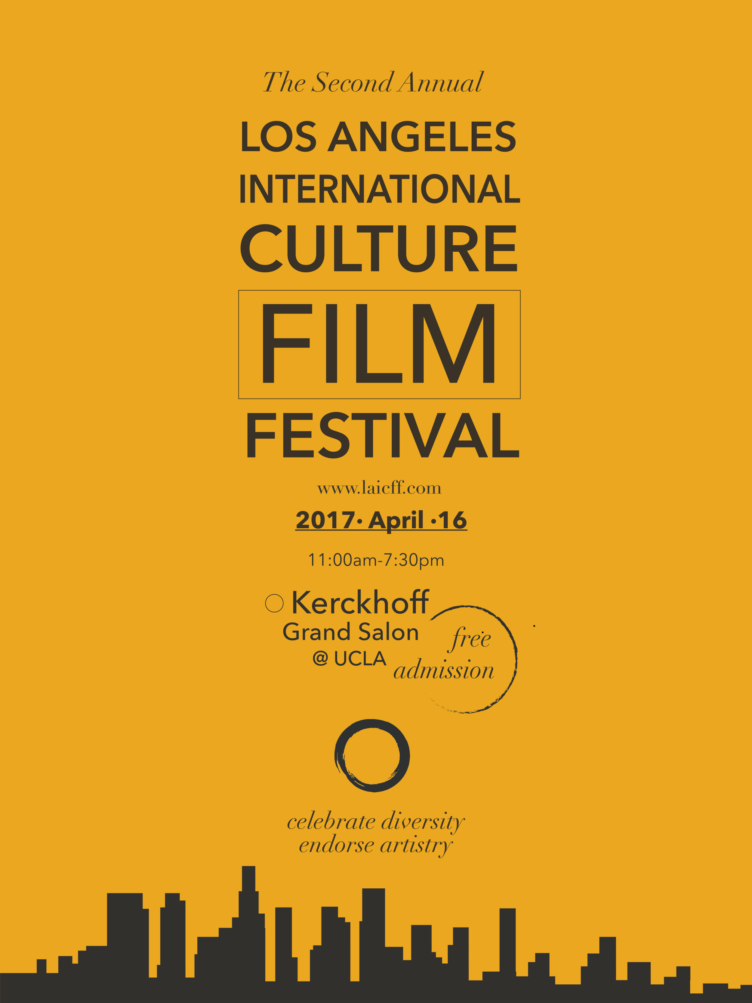 Poster designed for LAICFF