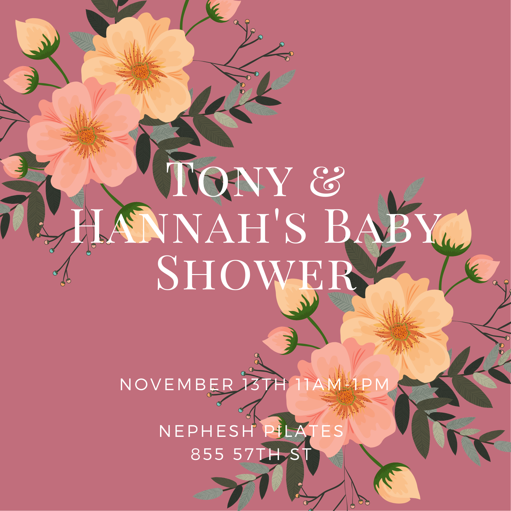 Tony &amp; Hannah's Baby Shower! 