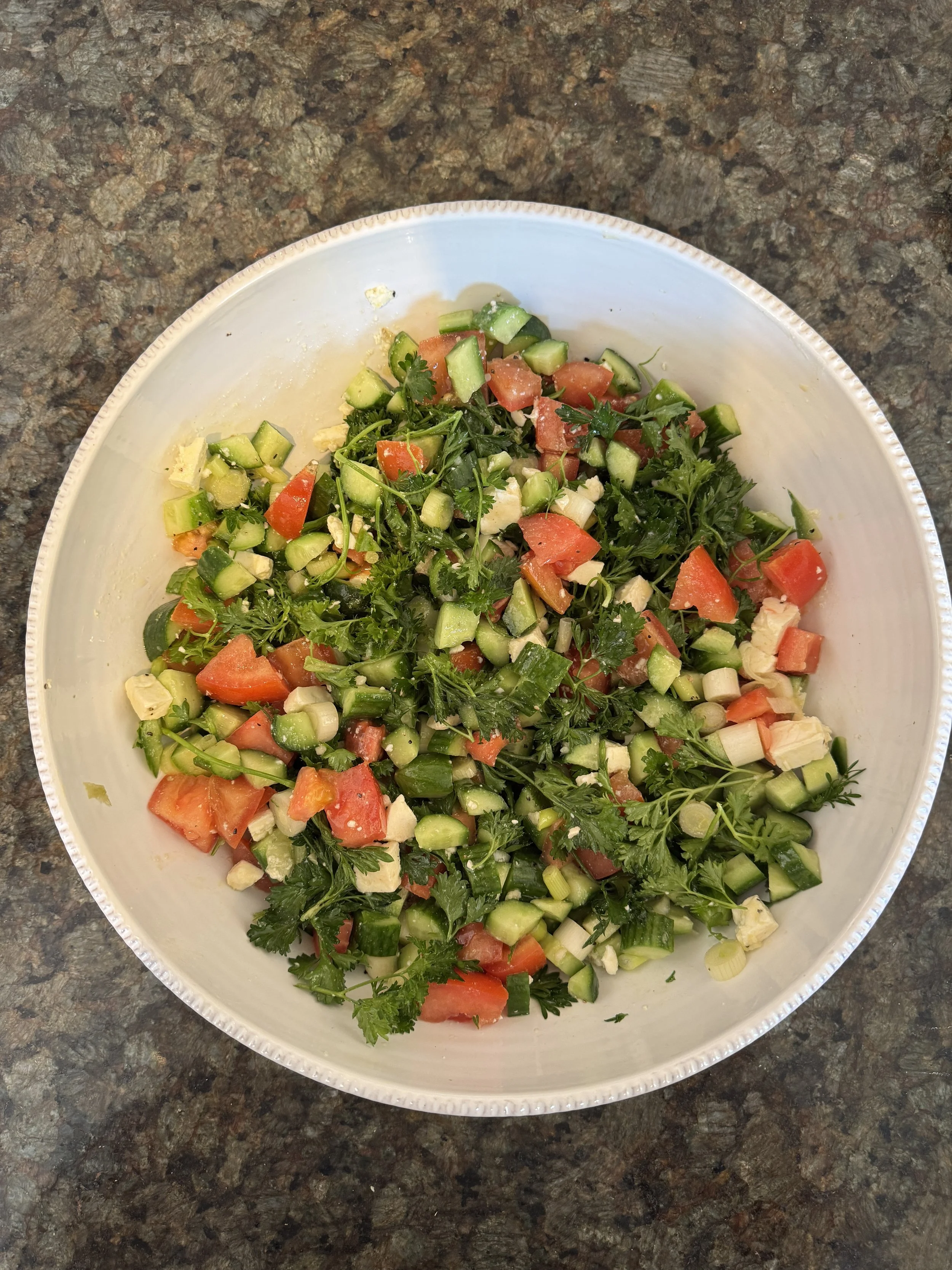 Mediterranean Parsley Salad