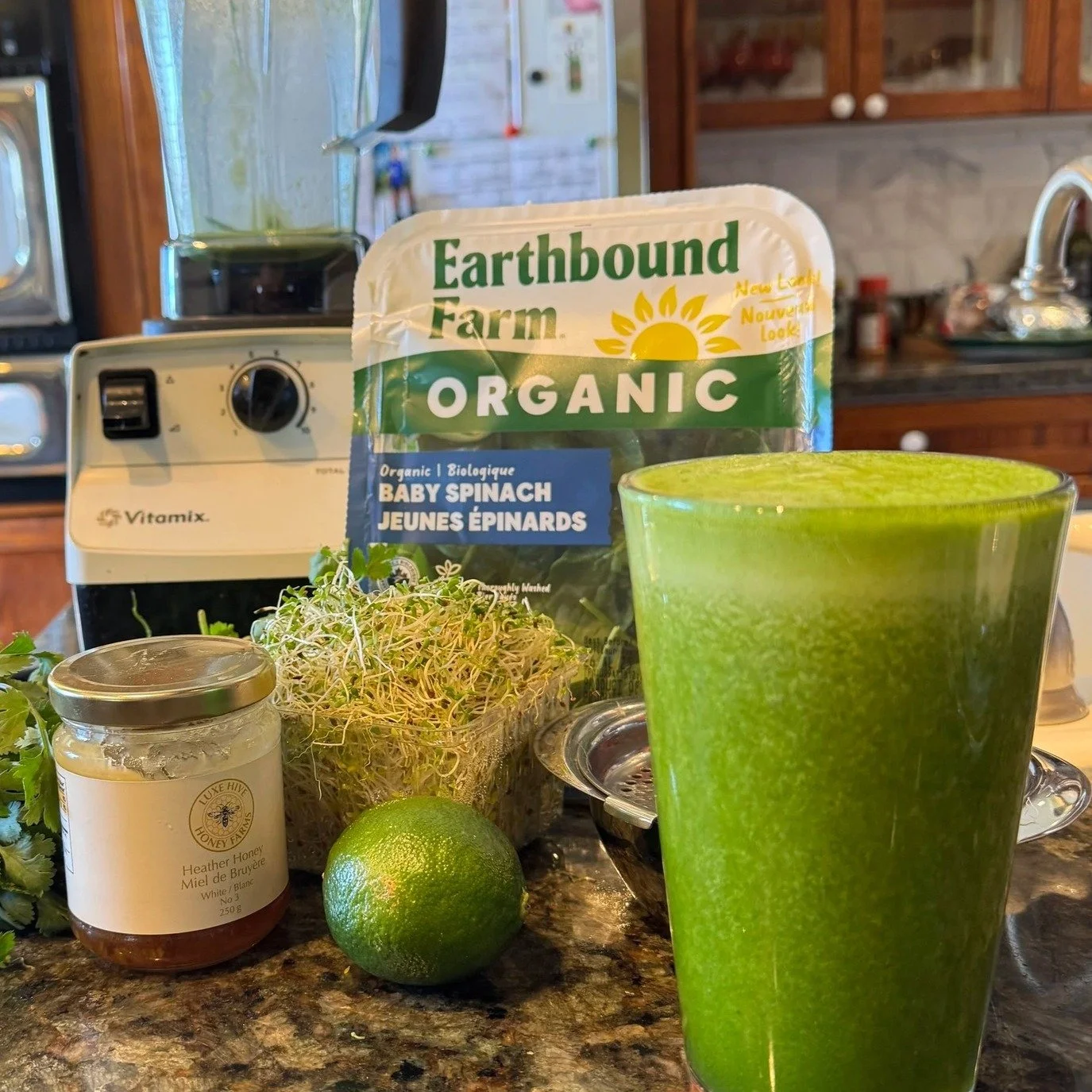 A nutritious drink for you to try...

It helps to support your organs of detoxification, liver, kidneys, colon, lungs and skin. 
It also helps to alkalizes the body, oxygenates the blood, supports your immune system and will hydrate you! 

Read the e