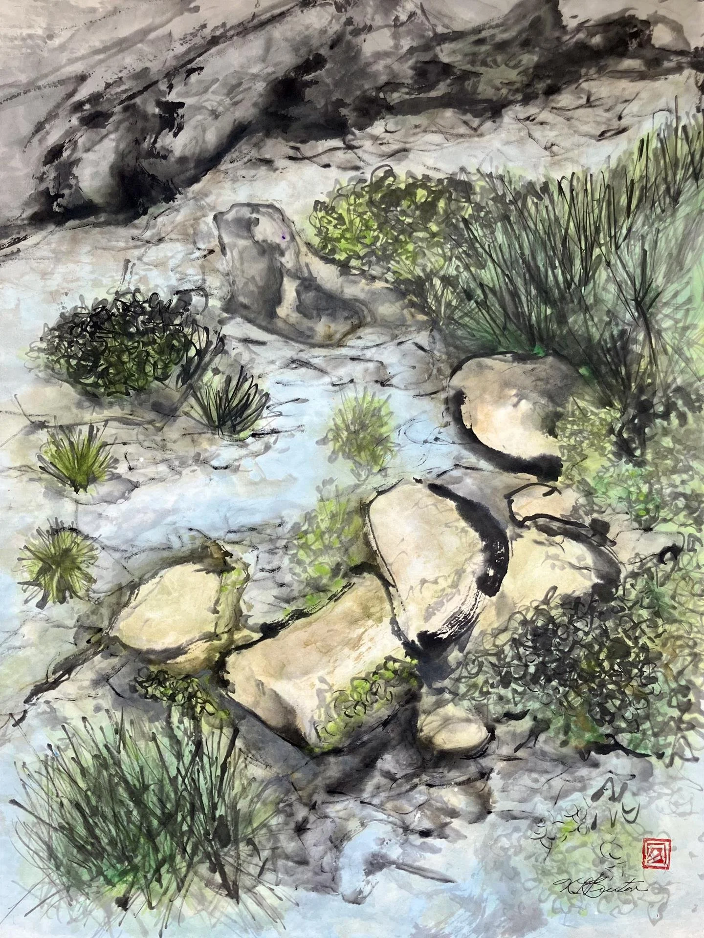 "By the Stream"