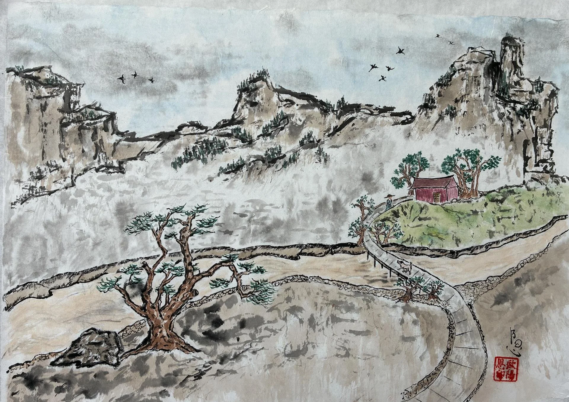 "Crossing The Arroyo"