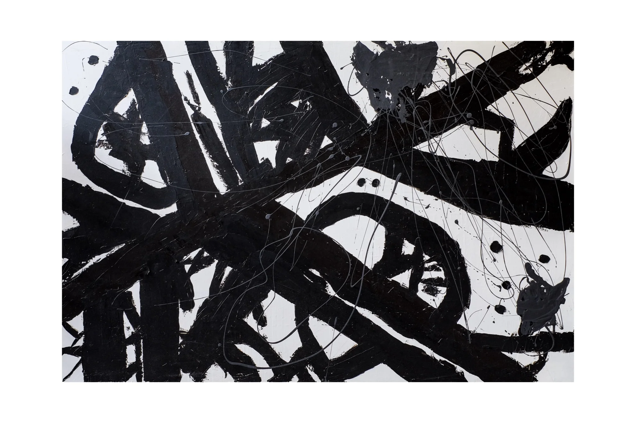 Black and White Abstract