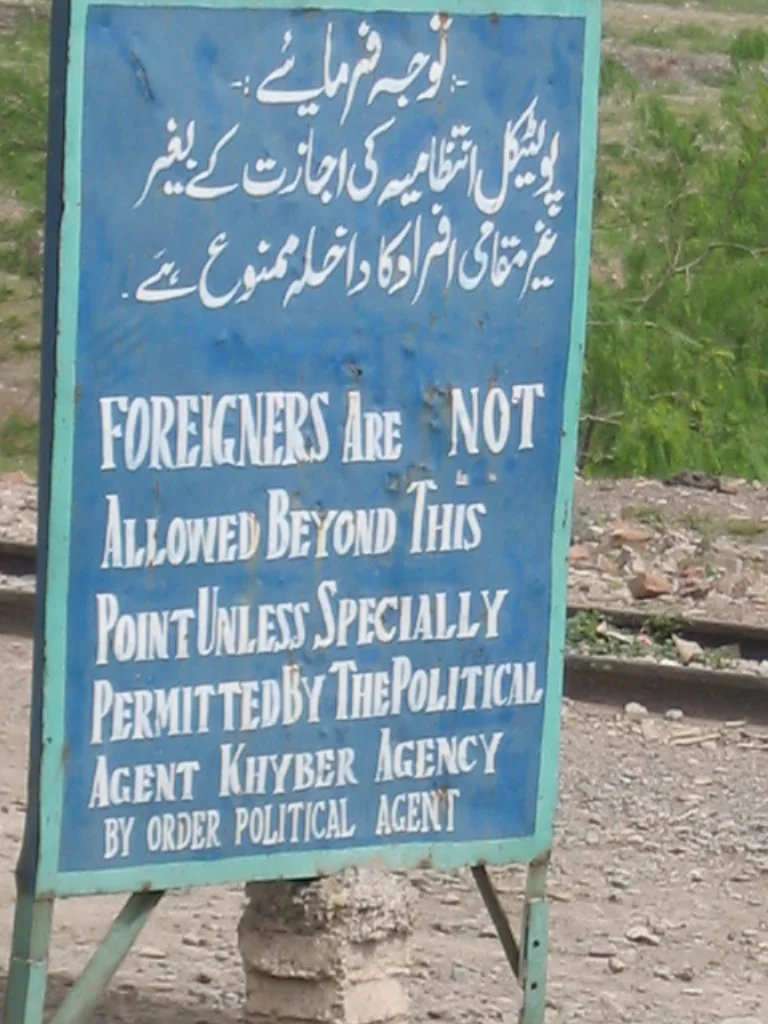 foreigners not permitted